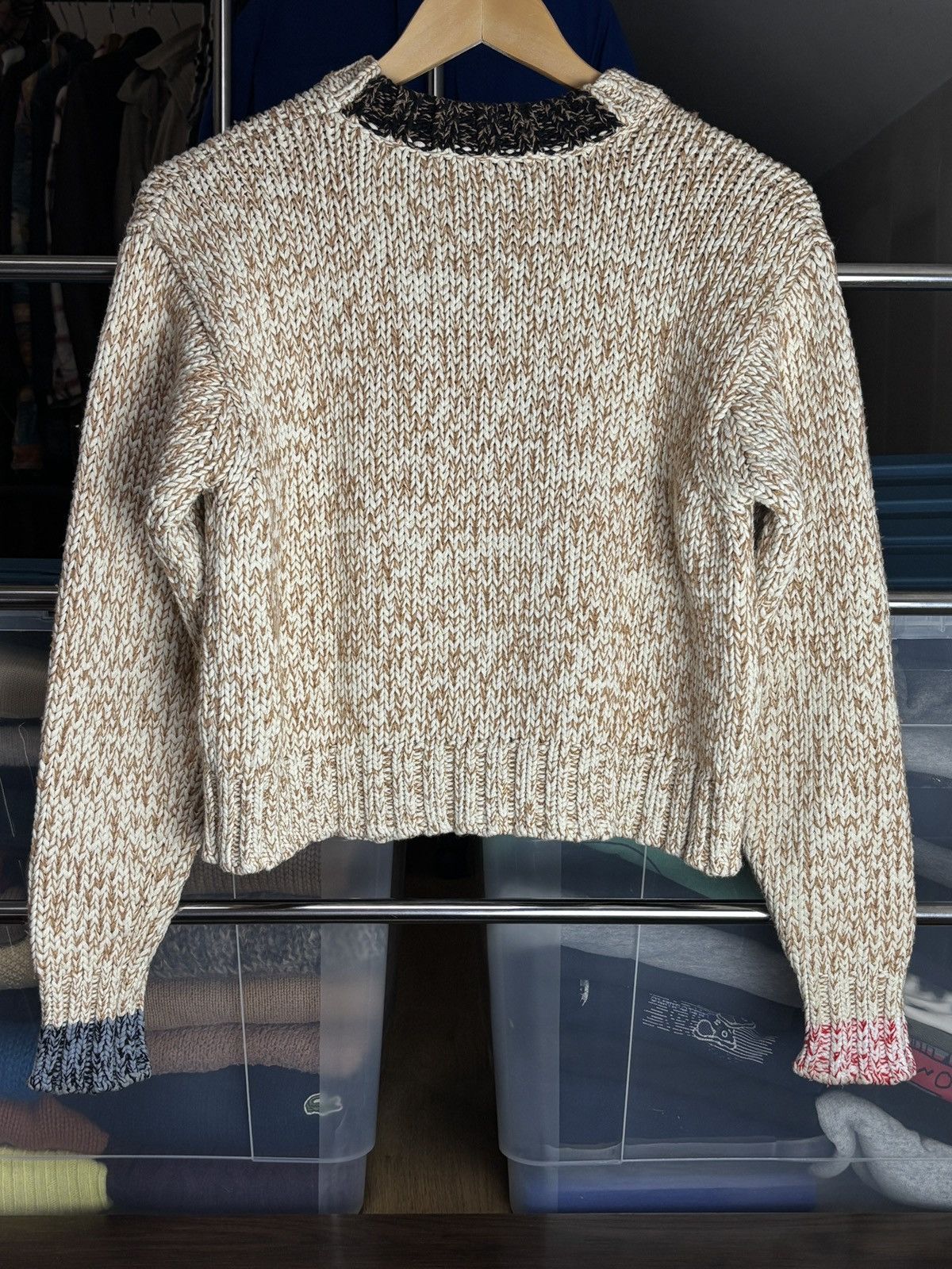 Acne Studios Acne Studios Cropped Knit Sweater Size XS / US 0-2 / IT 36-38 - 3 Thumbnail