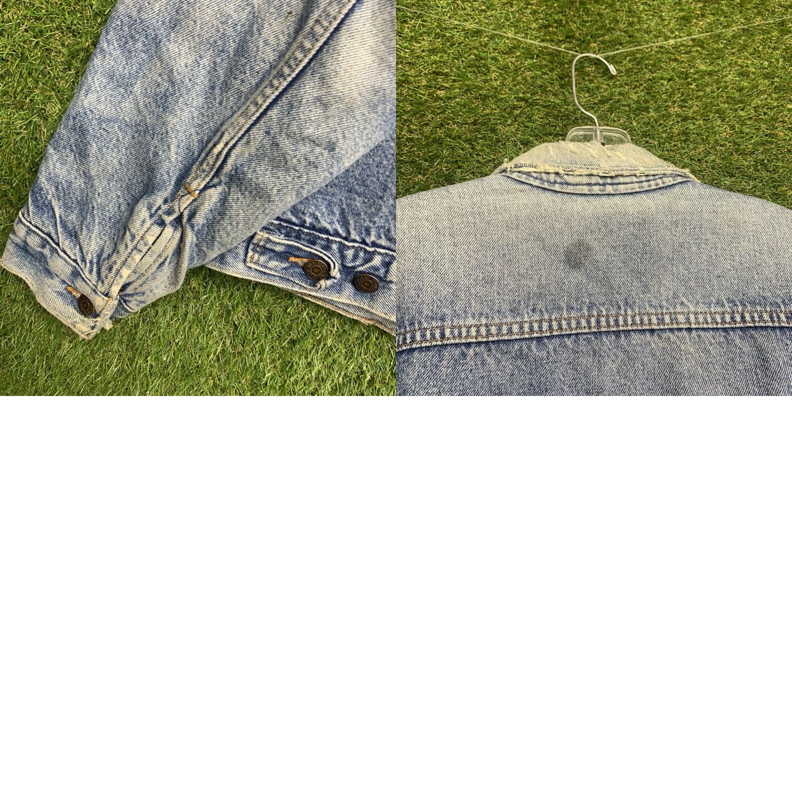 Levi's VINTAGE Levi's Trucker Jacket Mens 44 Denim Blue 70506 0316 USA Made Leather? No. Size US S / EU 44-46 / 1 - 10 Thumbnail