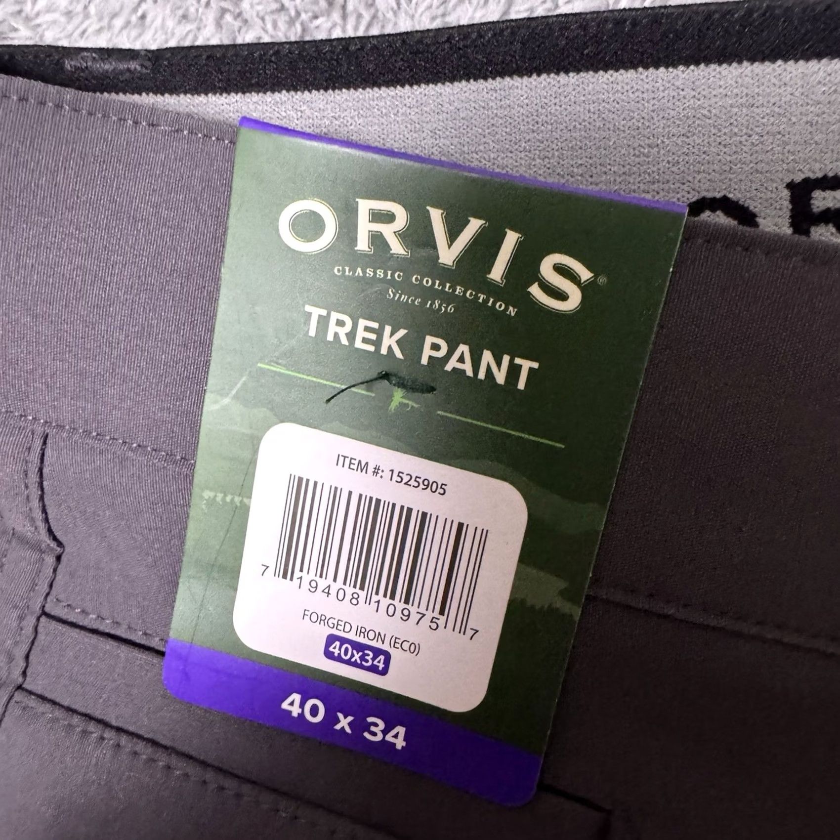 Orvis Orvis Trek Pants Mens 40x34 Stretch Cargo Classic Collection Tech Hike Softshell Pants Sh Size US 40 / EU 56 - 5 Thumbnail