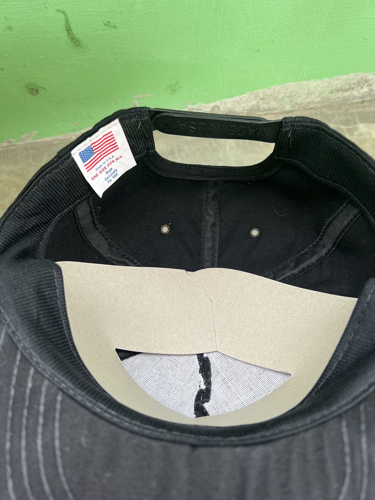 Vintage VINTAGE NRA black snapback baseball hat Life Member Size ONE SIZE - 4 Thumbnail