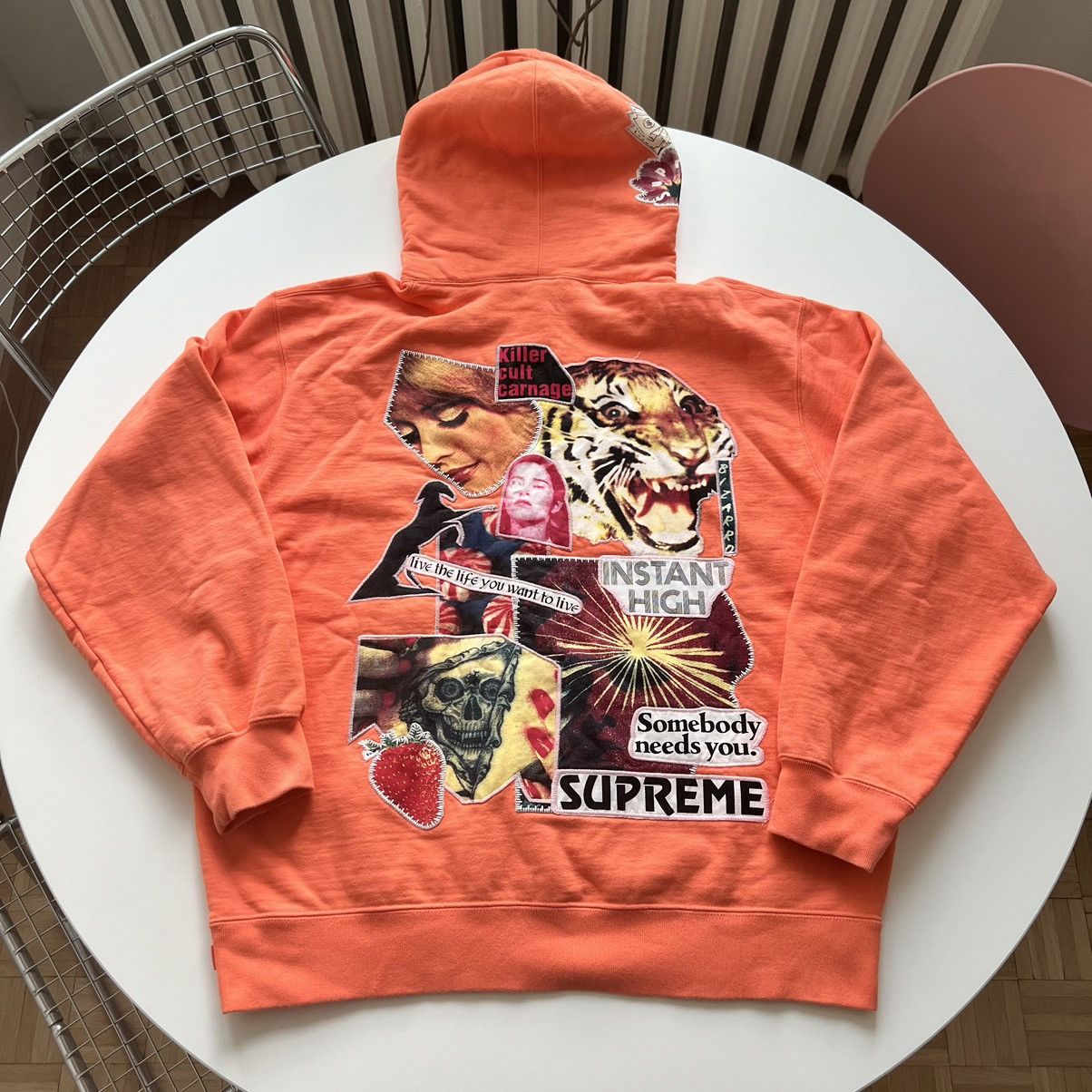 Supreme パーカー Instant High Patches Instant High Patches Hooded Sweatshirt – Supreme