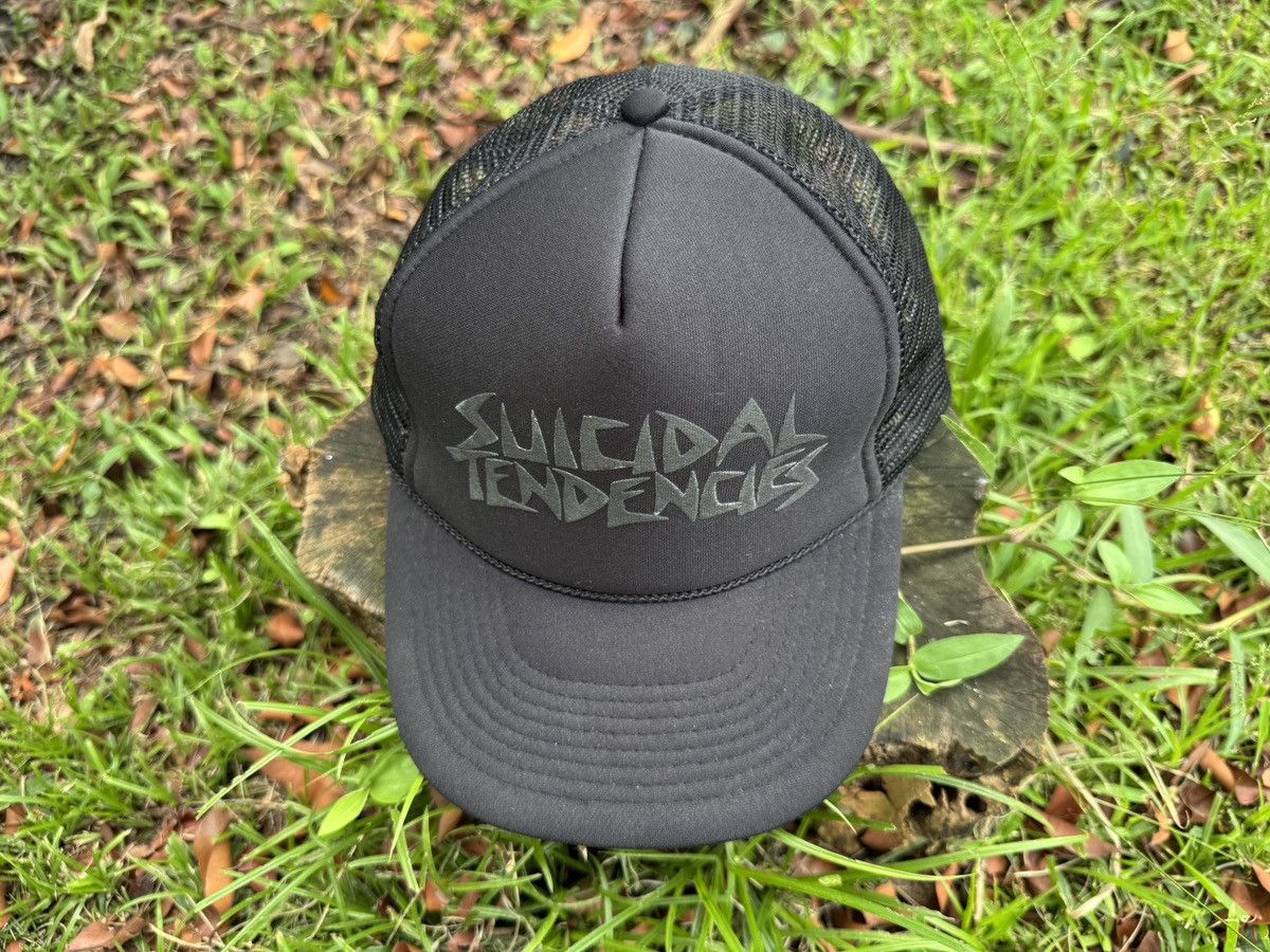 Otto Vtg Sucidel Tendencies mash cap by Otto Size ONE SIZE - 1 Thumbnail