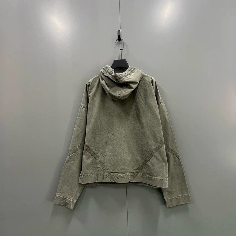 Greg Lauren greg lauren size 3 Green pullover hoodie 2506-Nextarrow Size US L / EU 52-54 / 3 - 2 Thumbnail