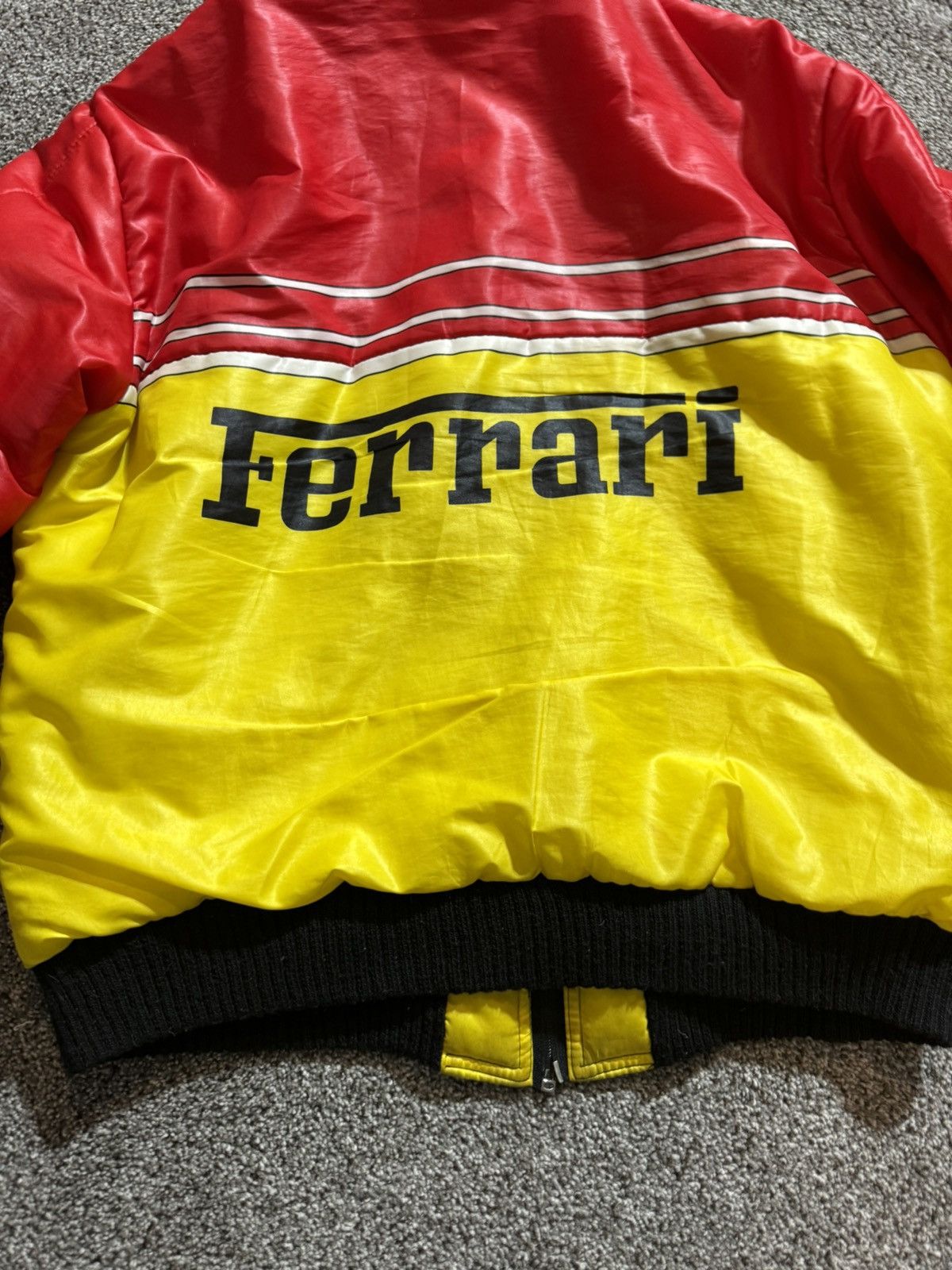Vintage 🤯 FERRARI ISSUED RARE ⛽️ Size US L / EU 52-54 / 3 - 7 Thumbnail
