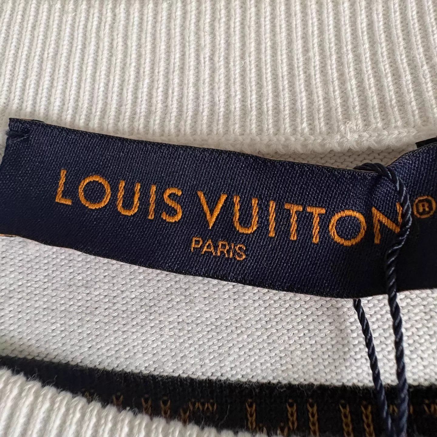 Louis Vuitton LV Flame Football Logo Knit SS Tee XXL New Unused Size US XXL / EU 58 / 5 - 5 Thumbnail