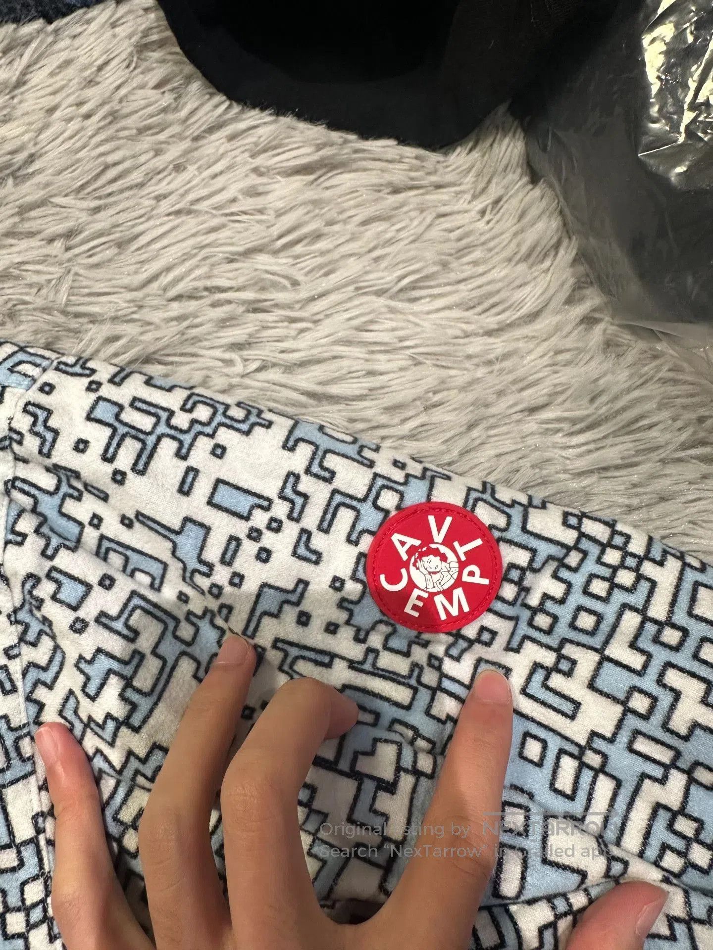 Cav Empt C.E/CAVEMPT Blue Noise Zipped Jacket. Size US M / EU 48-50 / 2 - 5 Thumbnail