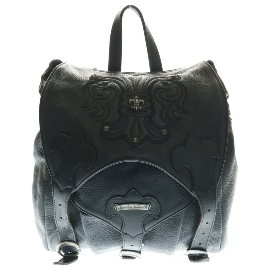 Chrome Hearts CHROME HEARTS BS Fleur Leather Large Backpack Size ONE SIZE - 1 Thumbnail