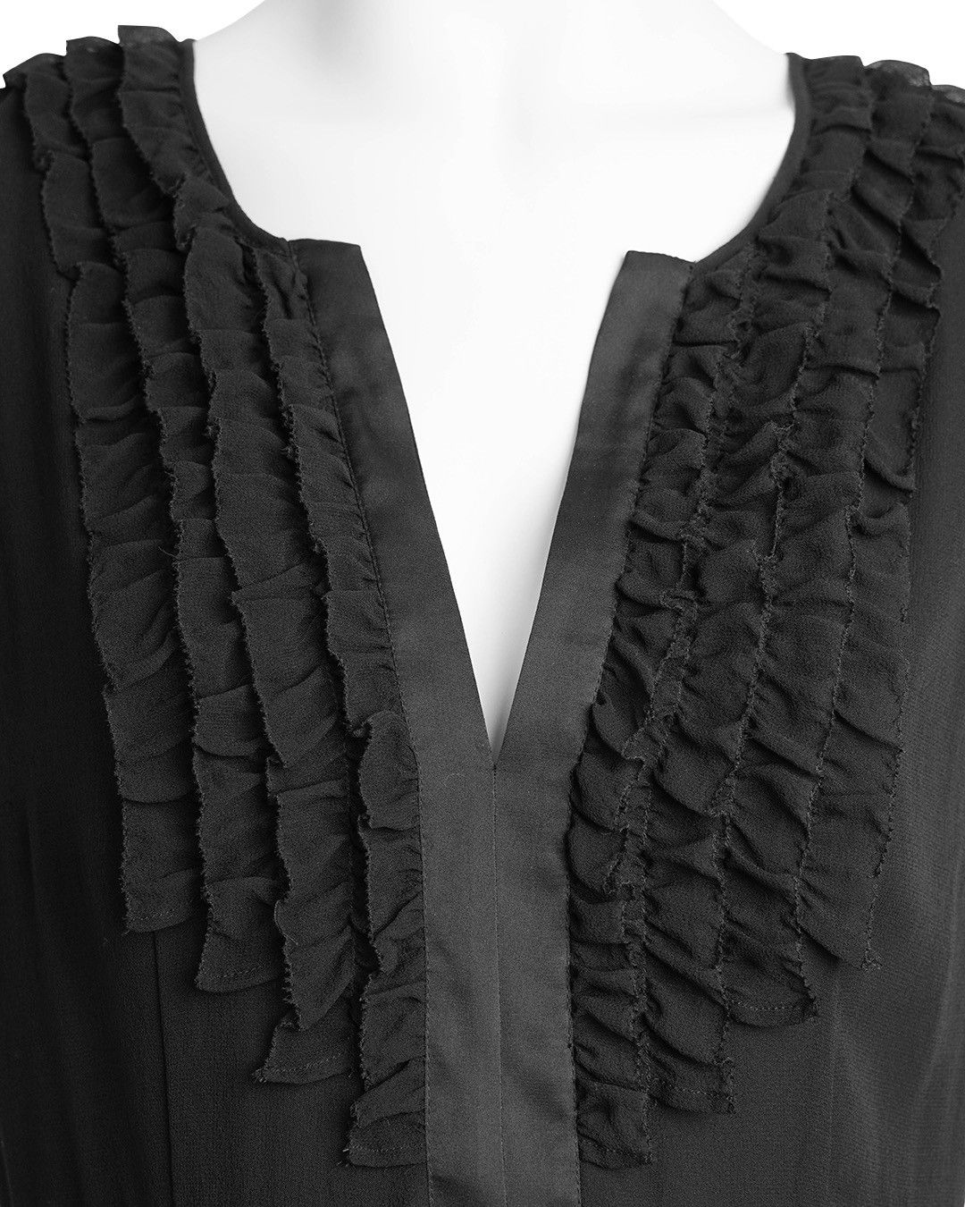 Emporio Armani Emporio Armani Silk Dress Size L / US 10 / IT 46 - 4 Thumbnail