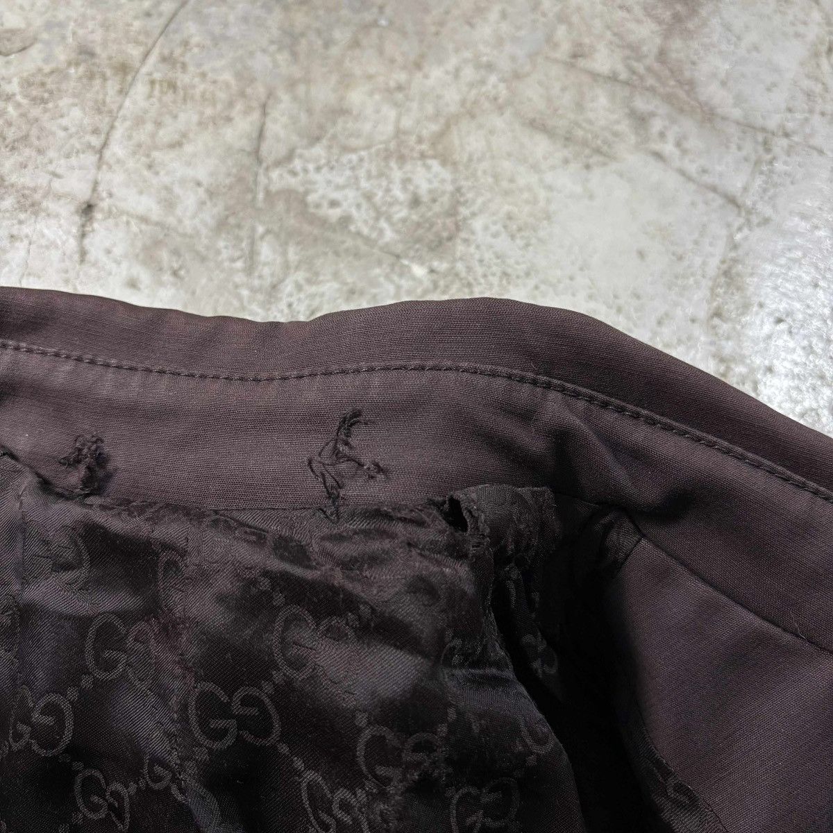 Gucci GUCCI FRIDA ERA - 2008 COAT COTTON / LEATHER SHORT SLEEVES Size M / US 6-8 / IT 42-44 - 5 Thumbnail