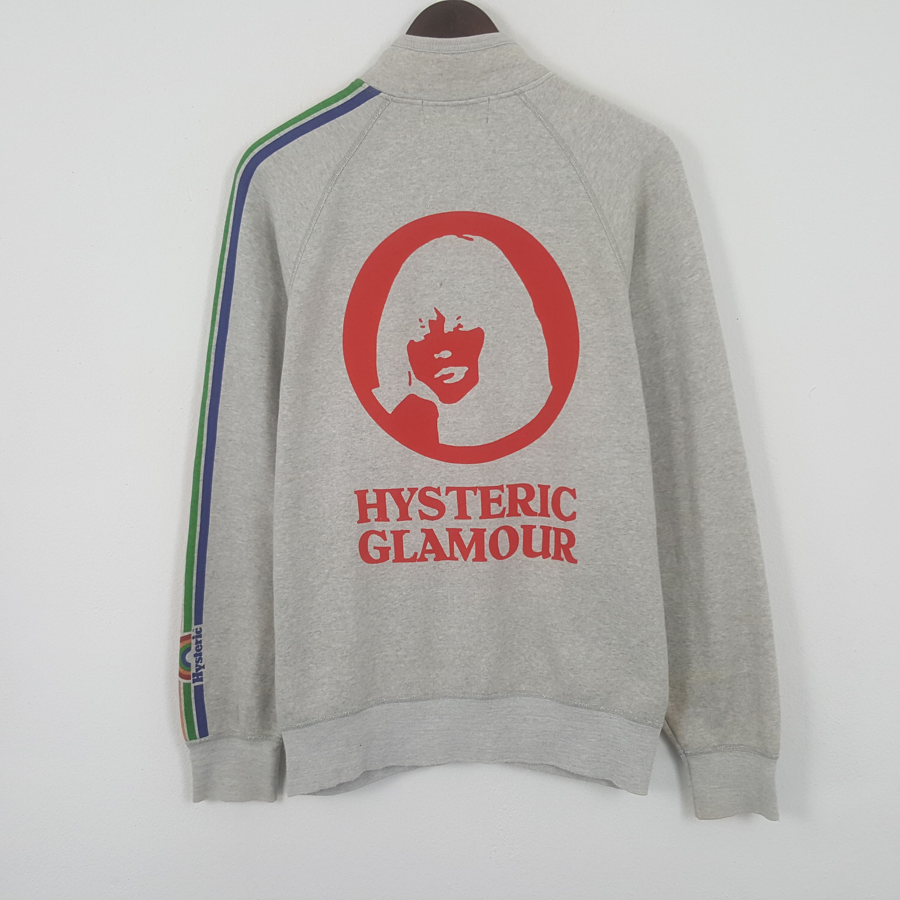 Hysteric Glamour × Japanese Brand × Vintage Vintage Hysteric Glamour Zipper Custom Art Sweater Size US M / EU 48-50 / 2 - 1 Thumbnail