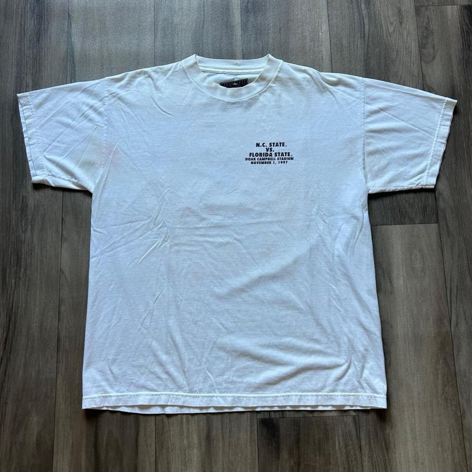 Other Vintage 1997 NC State vs. Florida State football tee FSU XL Size US XL / EU 56 / 4 - 3 Thumbnail