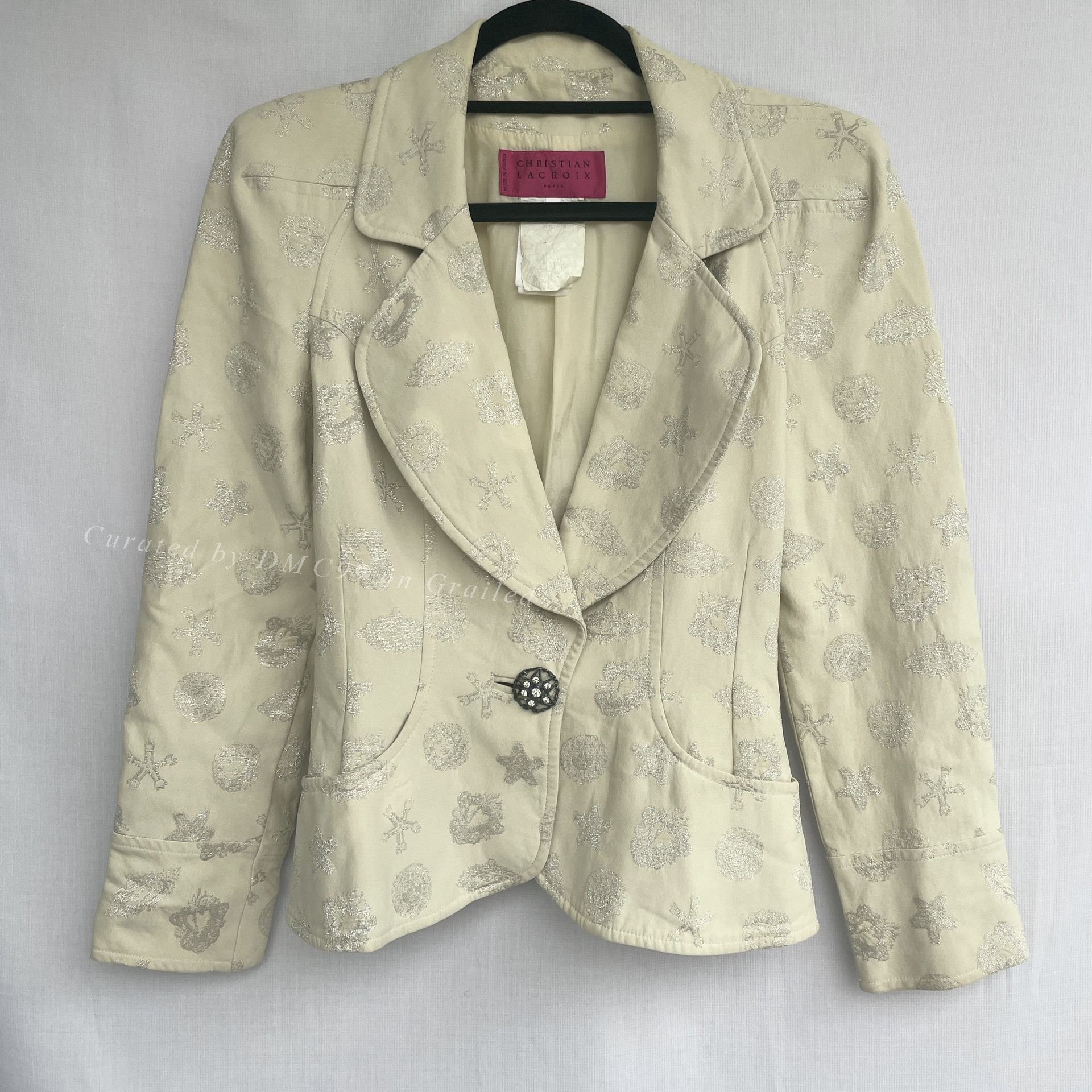 Christian Lacroix Christian Lacroix Vintage Haute Couture Jacket Size S / US 4 / IT 40 - 1 Thumbnail