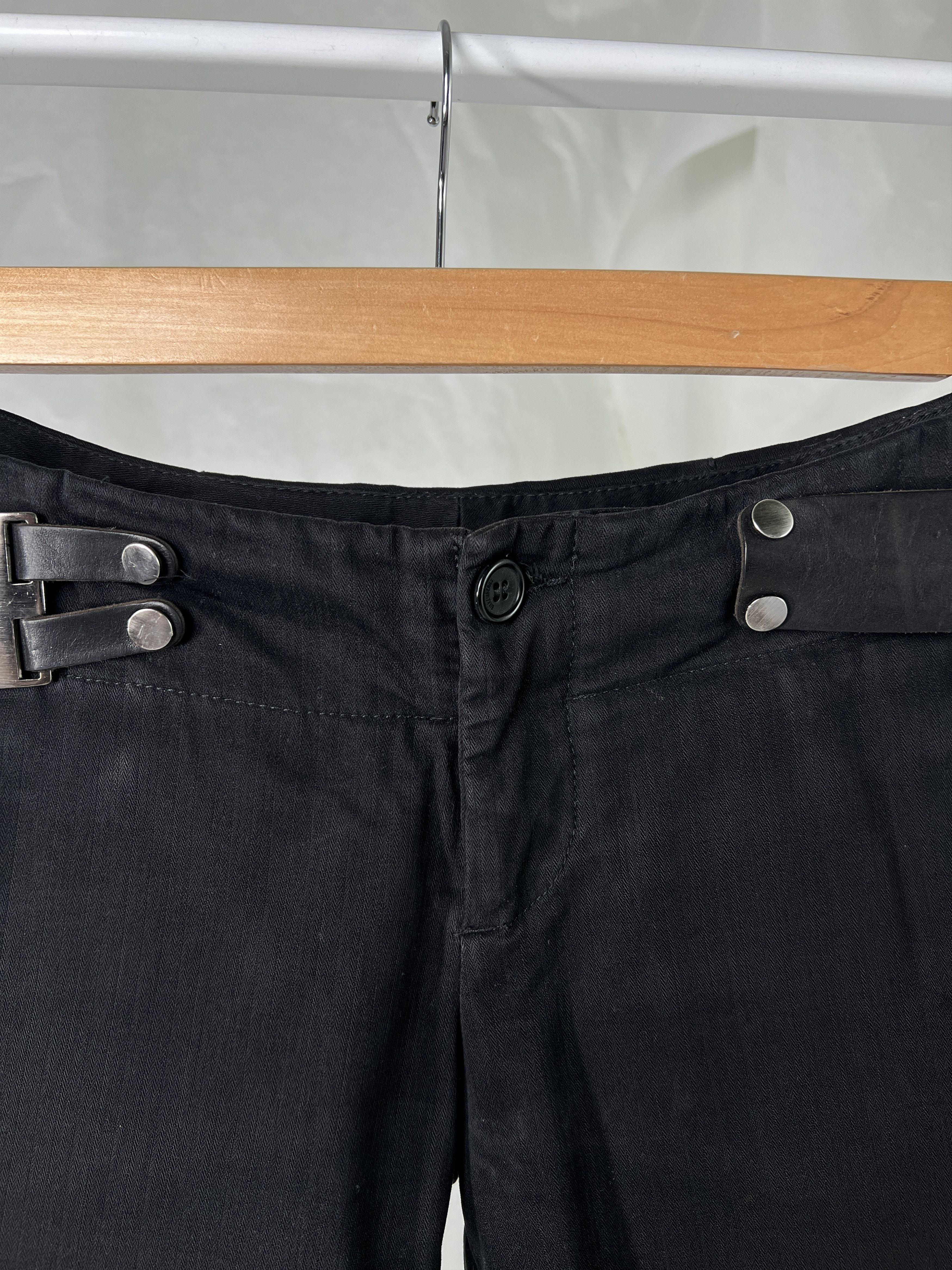 Dirk Bikkembergs Archive Dirk Bikkemberg Pants with leather belts Size US 30 / EU 46 - 10 Thumbnail