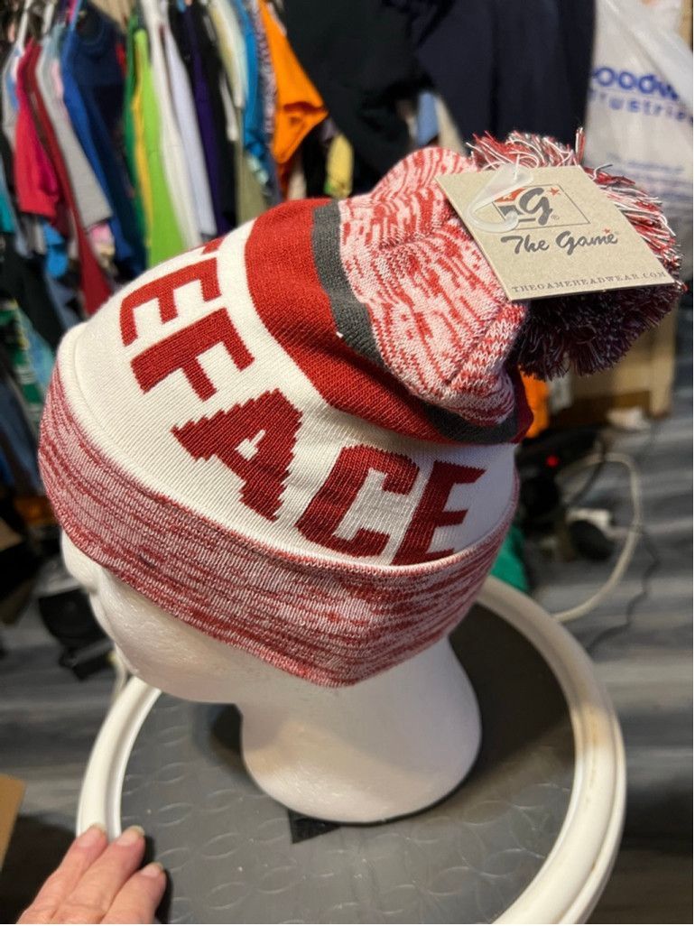 The Game The Game Beanie Red/White One Size Size ONE SIZE - 2 Thumbnail