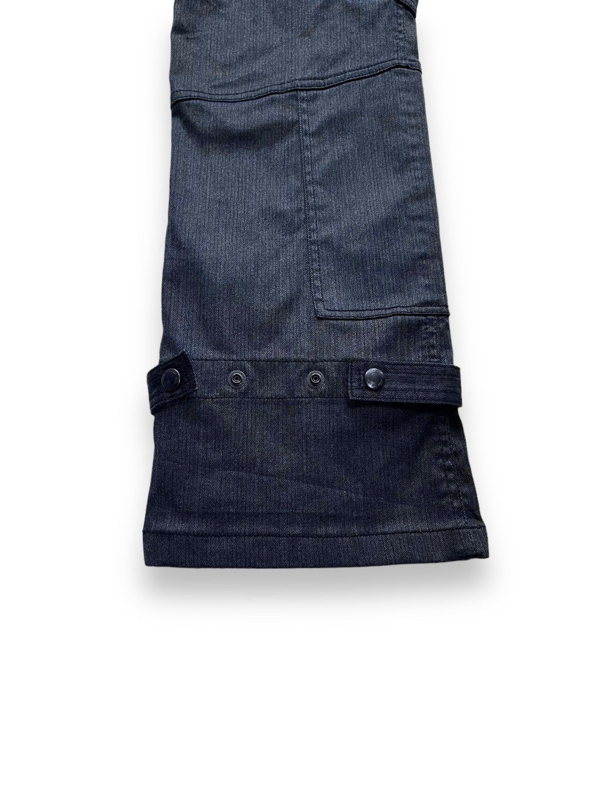 Tete Homme FYE🔥 90’s TETE HOMME Multipocket Bondage Flare Cargo Size US 30 / EU 46 - 13 Thumbnail