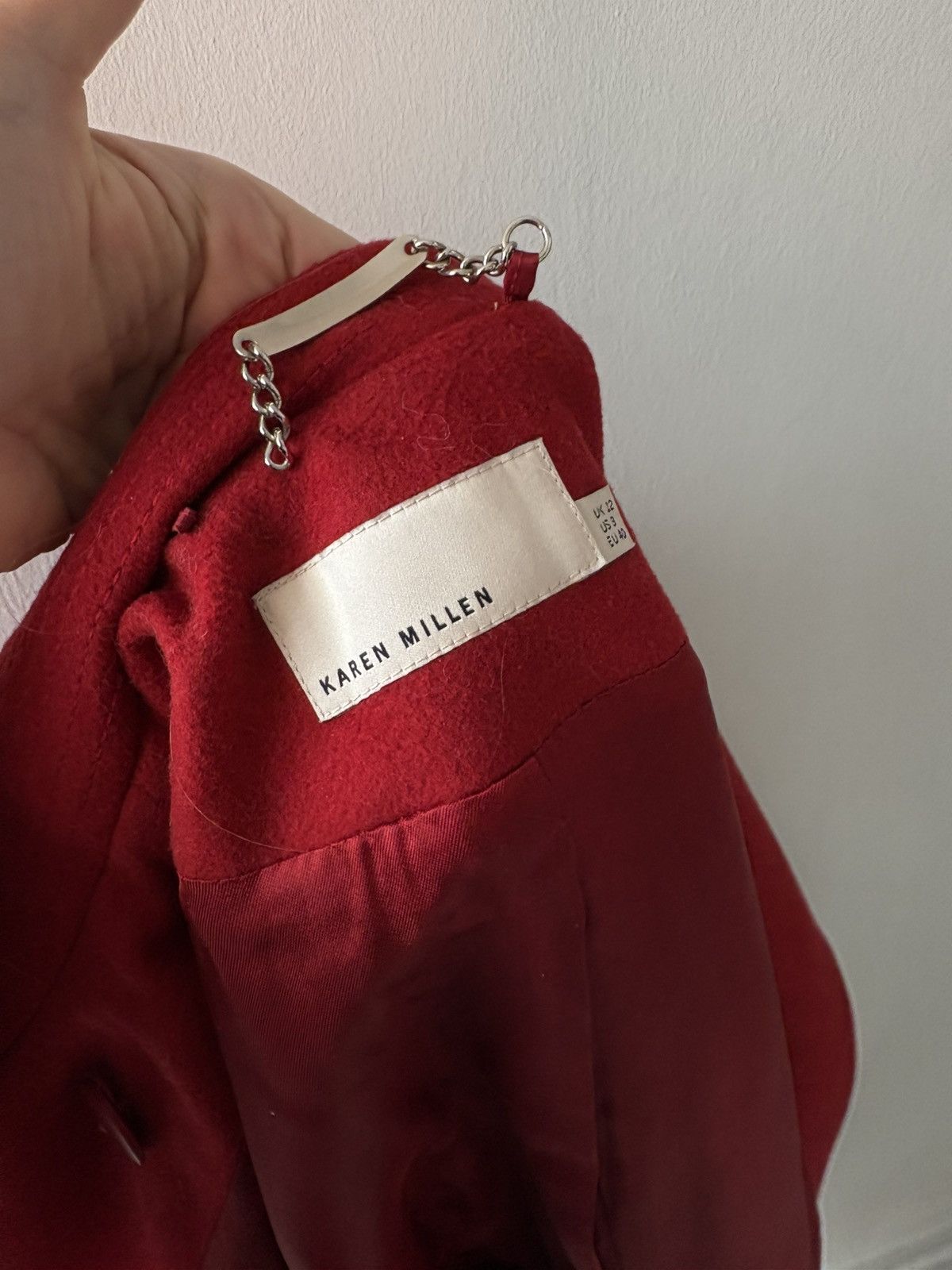 Karen Millen Karen Millen wool coat Size L / US 10 / IT 46 - 18 Thumbnail