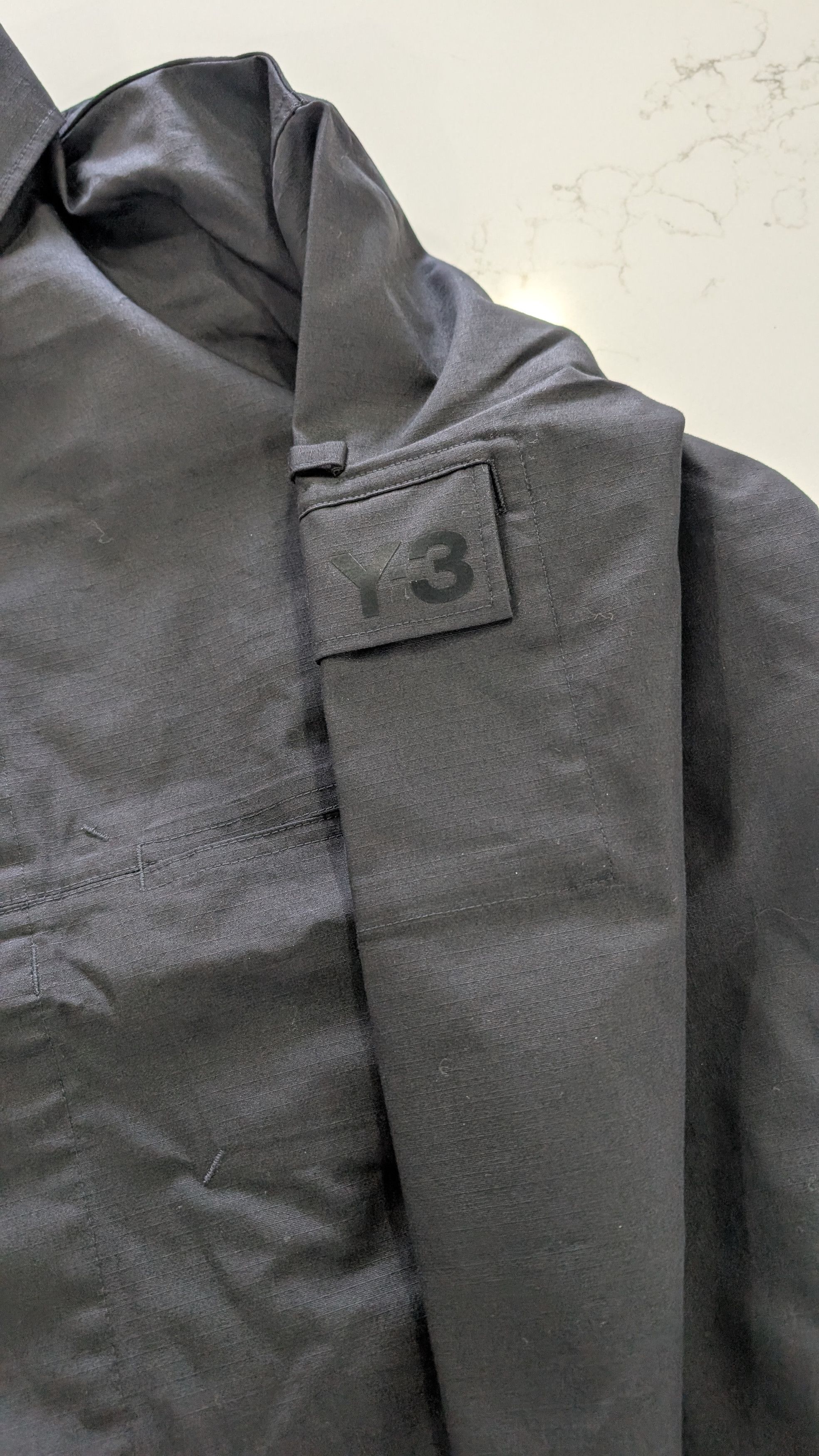 Adidas × Y-3 Adidas x Y-3 Field Shirt Jacket M Black JI7083 Yohji Size US M / EU 48-50 / 2 - 9 Thumbnail