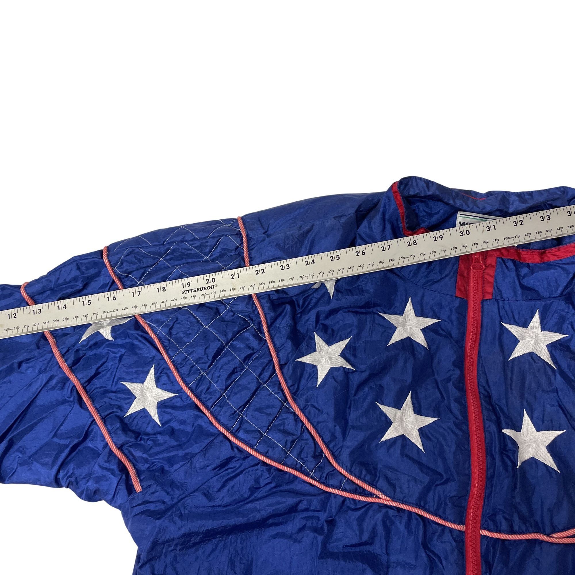 Other Vtg Westbound SHINY Red White Blue AMERICA PATRIOTIC Jacket Size XL / US 12-14 / IT 48-50 - 11 Thumbnail