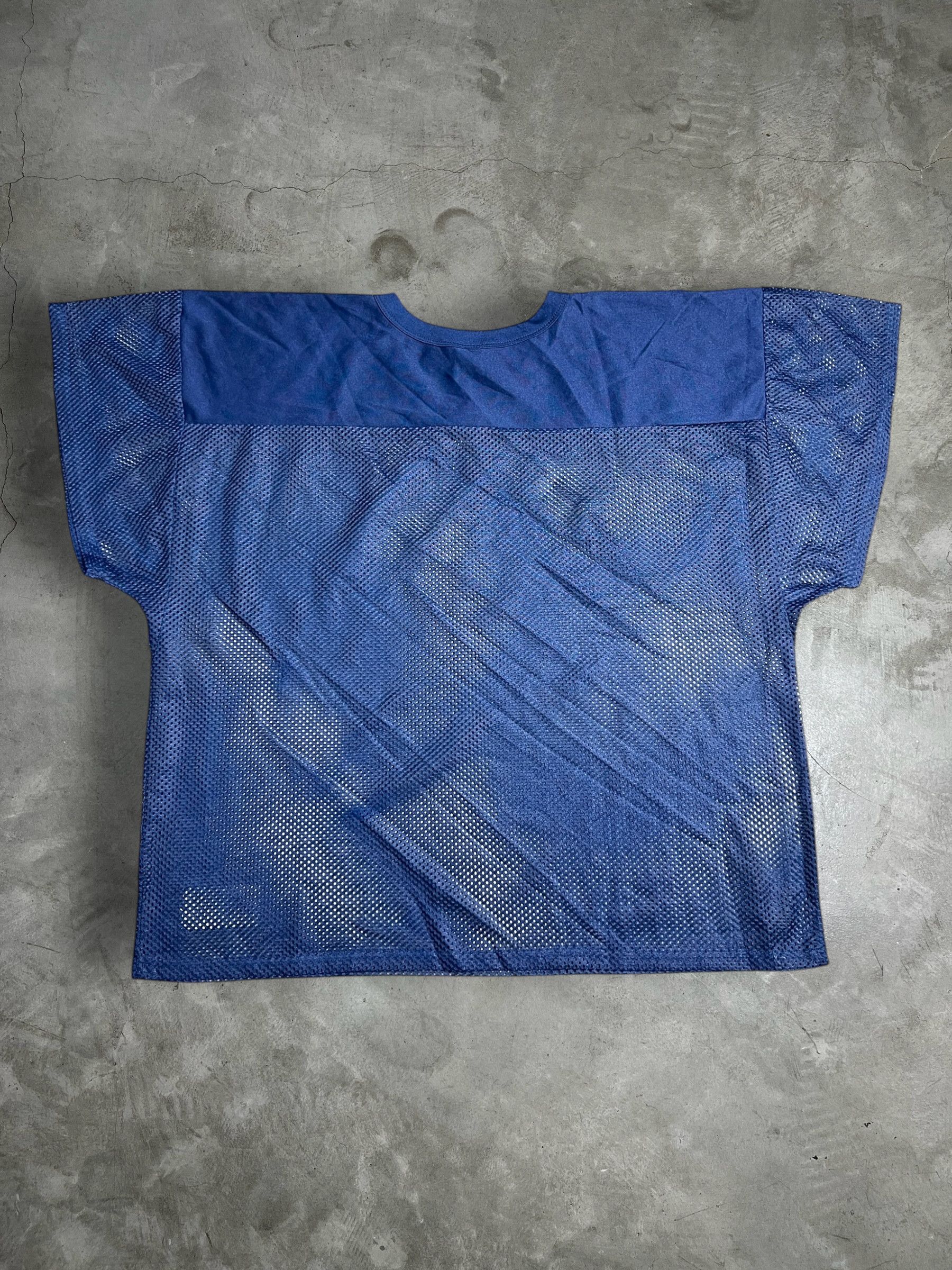 Russell Athletic Y2K Vintage Russell Athletic Blue Mesh Jersey (XL) GTME638 Size US XL / EU 56 / 4 - 6 Thumbnail