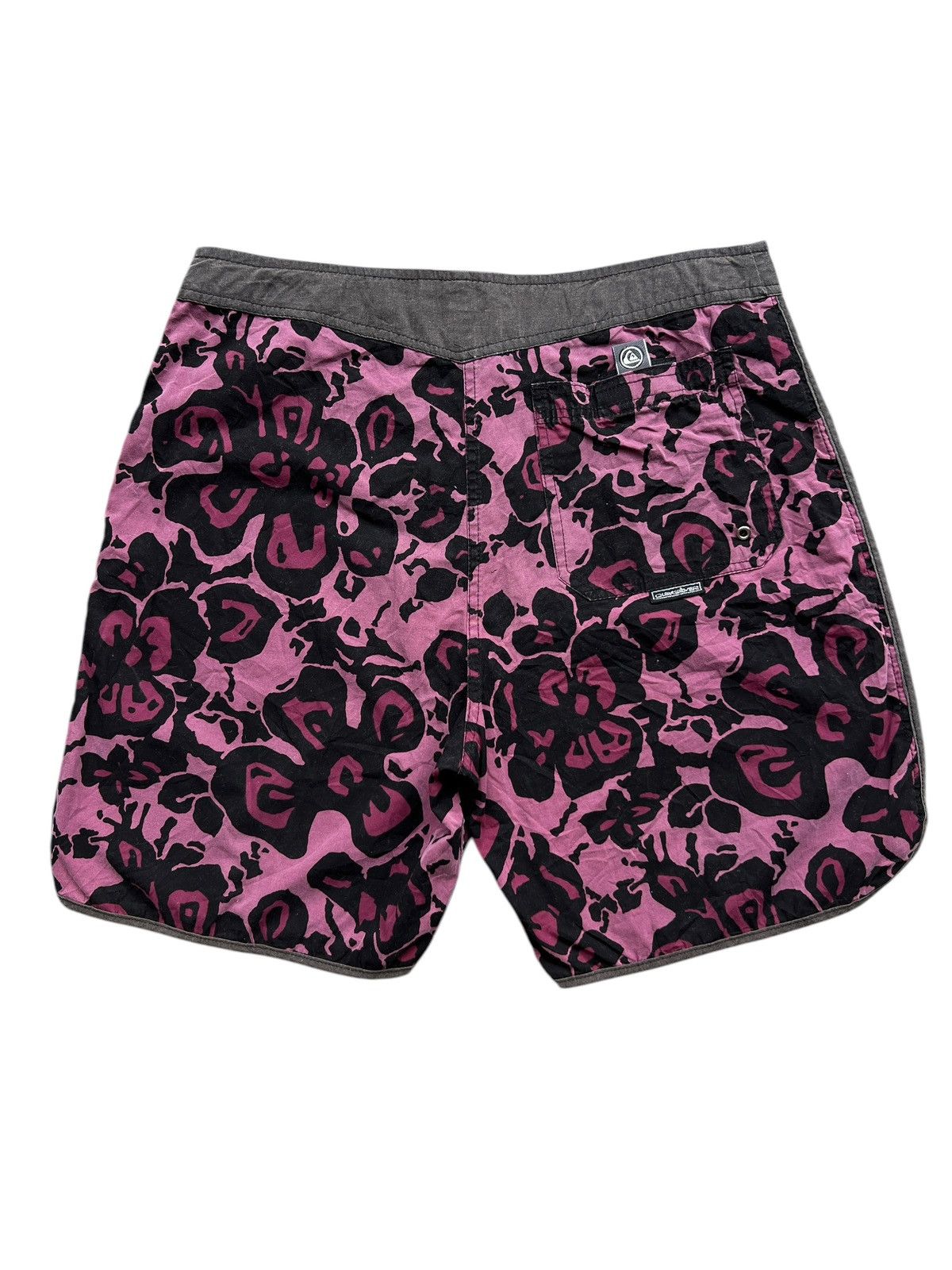 Quiksilver × Vintage Pick🔥 Vintage 80s Quiksilver Short Pants Size US 34 / EU 50 - 2 Thumbnail