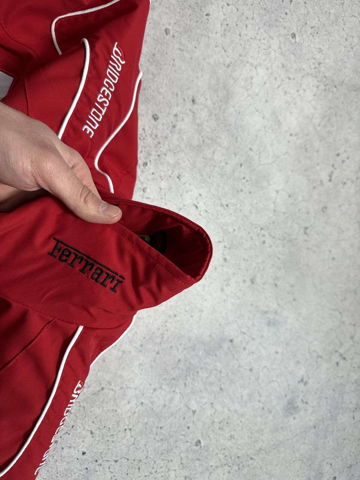 Ferrari Ferrari F1 Racing Bomber Jacket Hype Rare Big Logo Vintage Size US XL / EU 56 / 4 - 9 Thumbnail