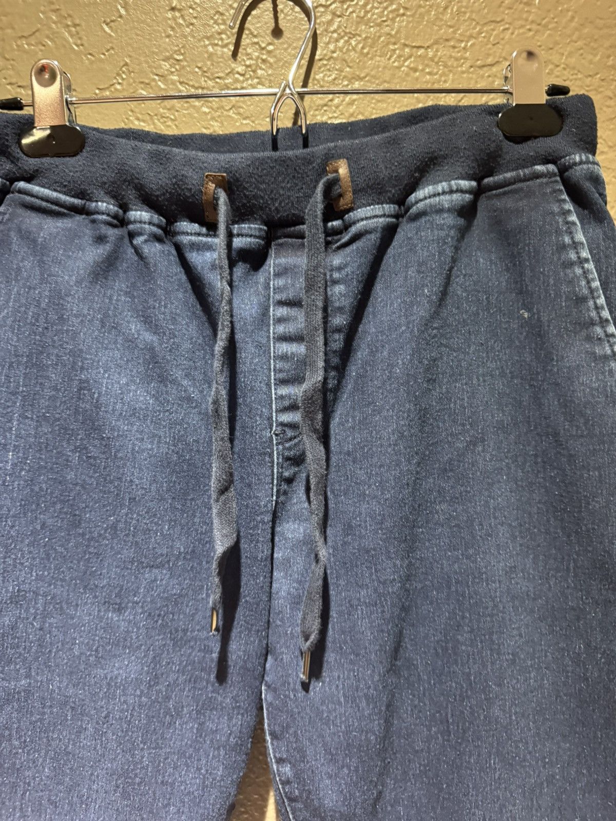 Other Hip Czech Blue Jean Sweatpant Hybrid Soft Drawstrings Size US 30 / EU 46 - 2 Thumbnail