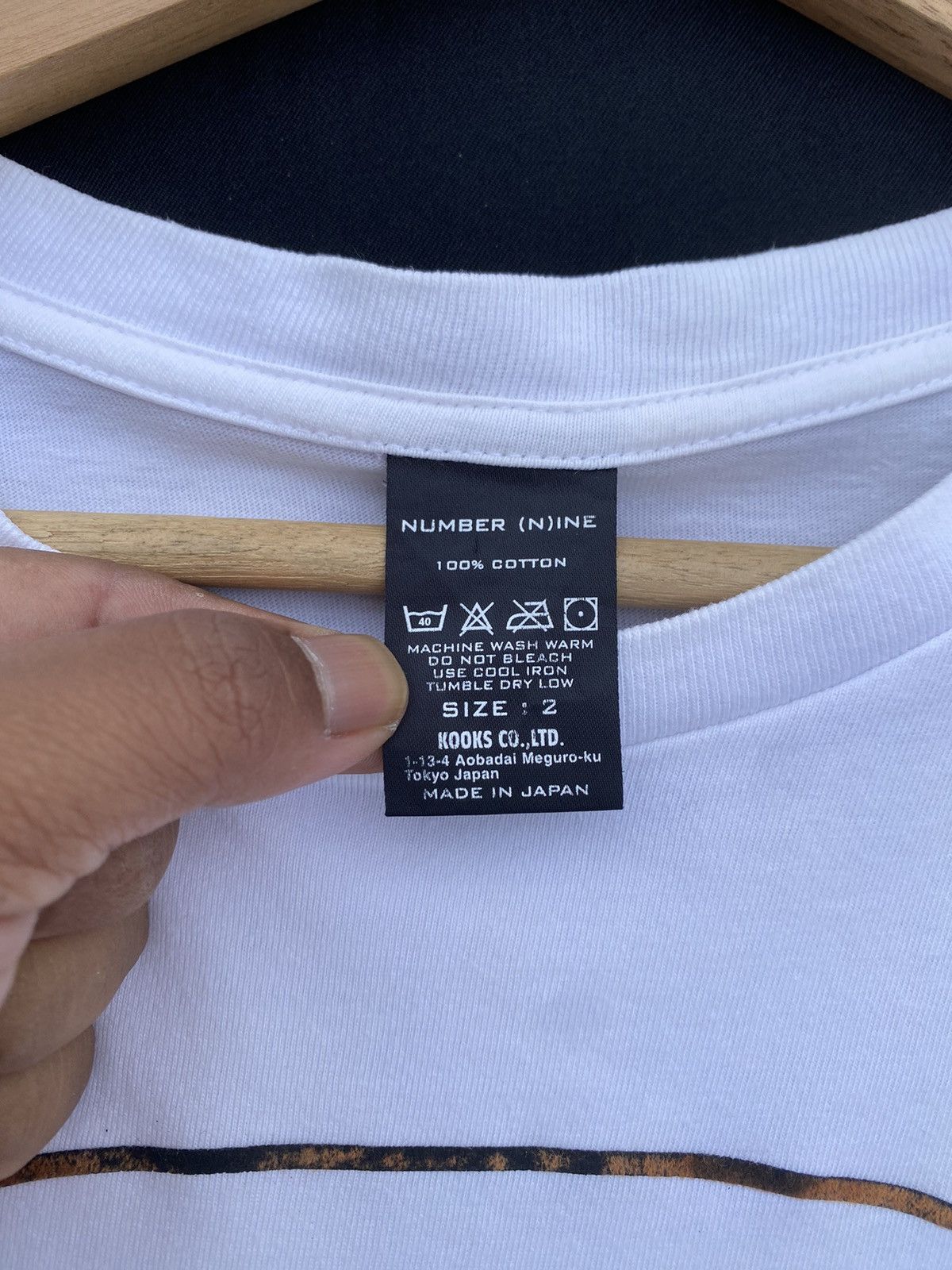 Number (N)ine Rare Number Nine Takahiromiyashita Shield Logo Tshirt Size US S / EU 44-46 / 1 - 9 Thumbnail