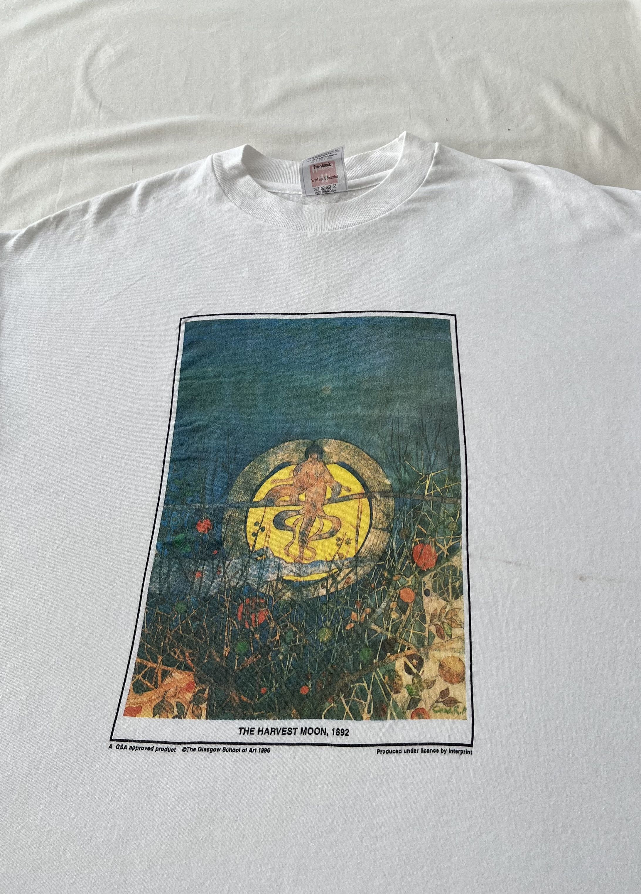 Arts & Science Vintage 90s Charles Rennie Mackintosh The Harvest Moon Art Size US XL / EU 56 / 4 - 3 Thumbnail