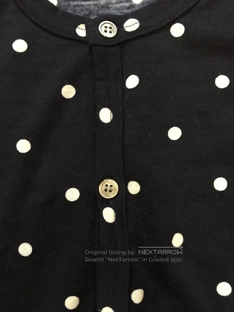 Other Comme des Garcons Blue polka dot cashmere cardigan Size S / US 4 / IT 40 - 4 Thumbnail
