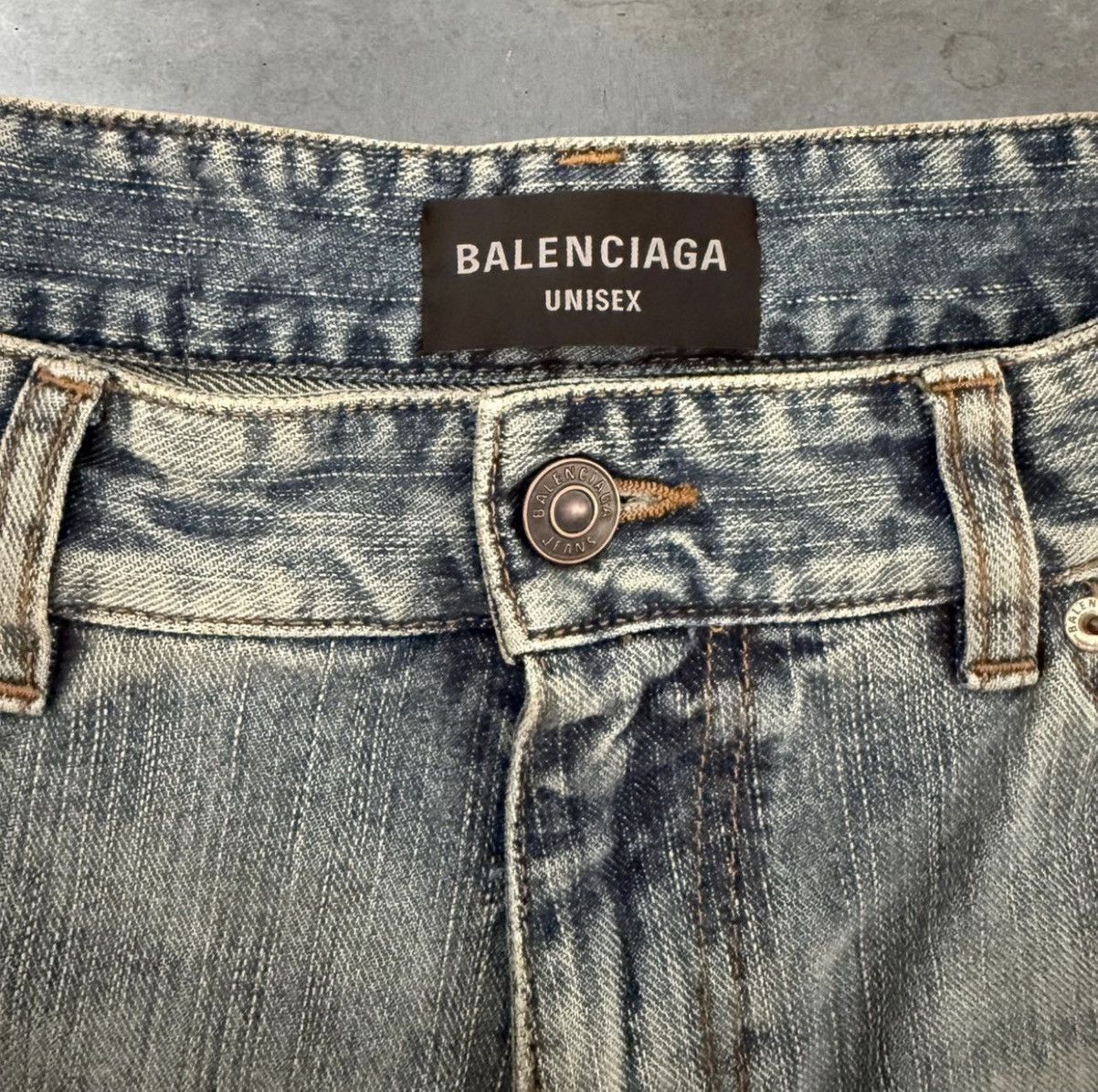 Balenciaga balenciaga pull up jeans Size US 31 - 4 Thumbnail
