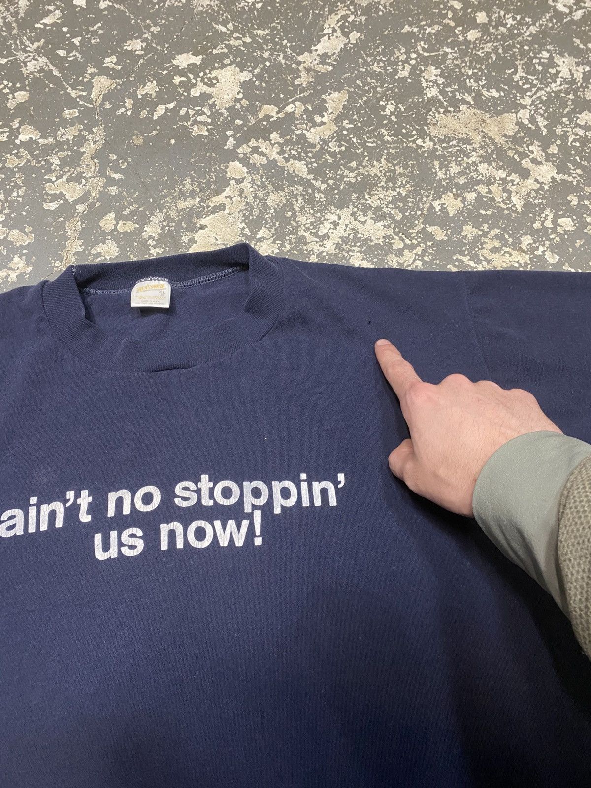 Japanese Brand × Vintage Vintage Aint No Stoppin Us Now McFadden & Whitehead Savin Te Size US XL / EU 56 / 4 - 10 Thumbnail
