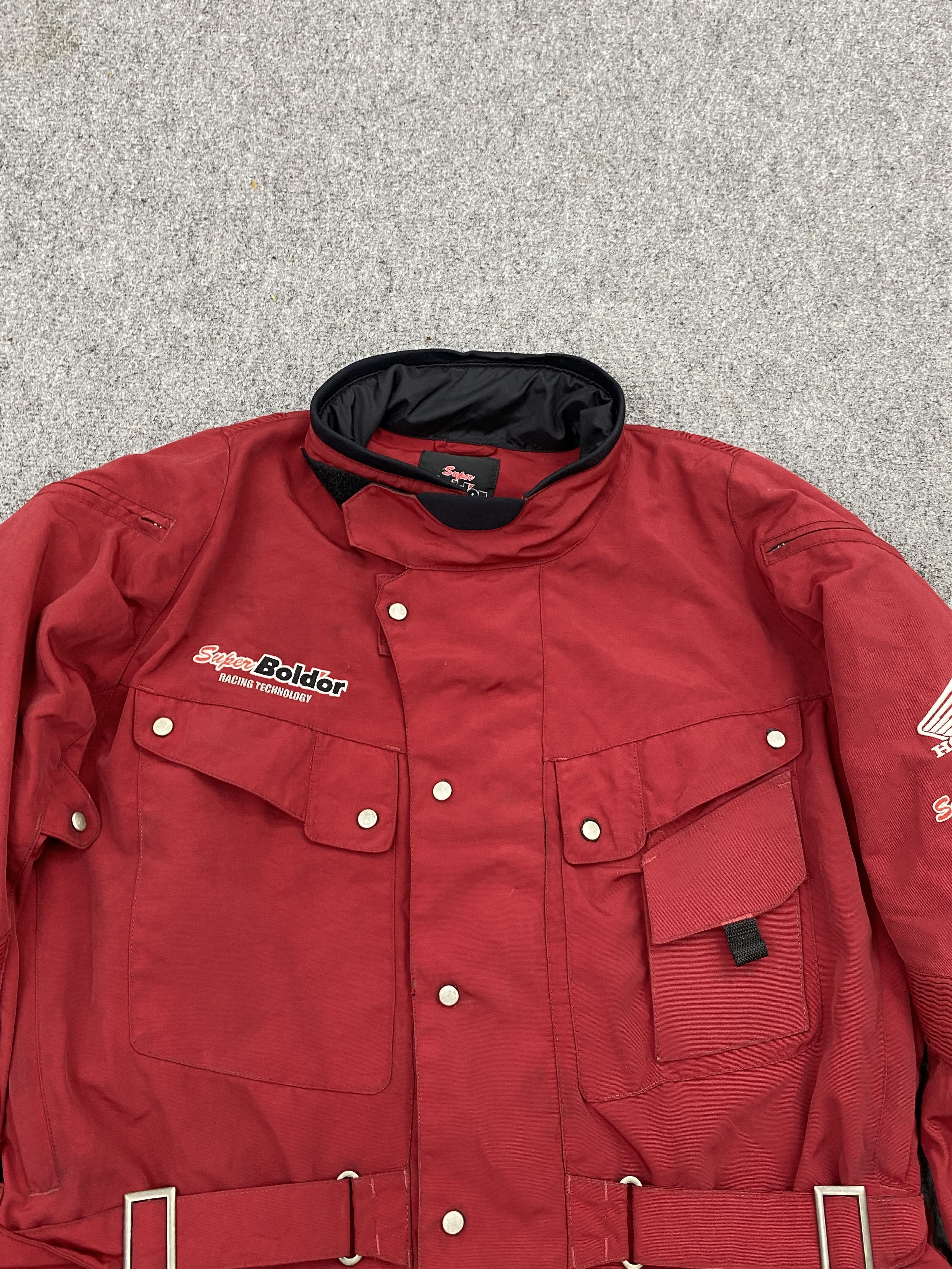 Honda Vintage Honda Super Boldor Motorcycle Jacket MJ0093Z Size US XL / EU 56 / 4 - 2 Thumbnail