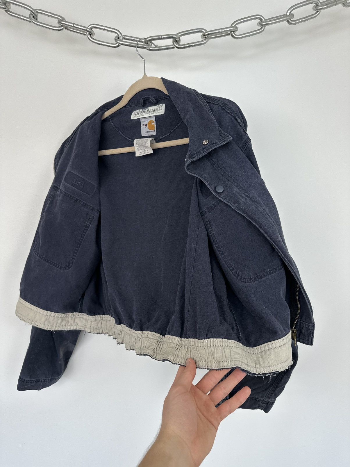 Carhartt Vintage Carhartt Flame Resistant USA Patches Cropped Jacket Size US M / EU 48-50 / 2 - 18 Thumbnail