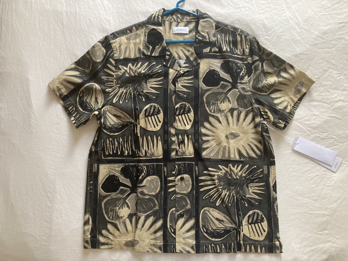 Saturdays New York City Saturdays NYC Summer Bloom Canty SS Shirt 