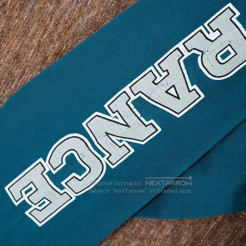 Balenciaga Balenciaga Distressed Logo Long Sleeve Tee. Size US L / EU 52-54 / 3 - 4 Thumbnail
