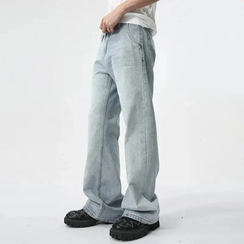 Japanese Brand Wide Leg Bottom Denim Size US 32 / EU 48 - 3 Thumbnail