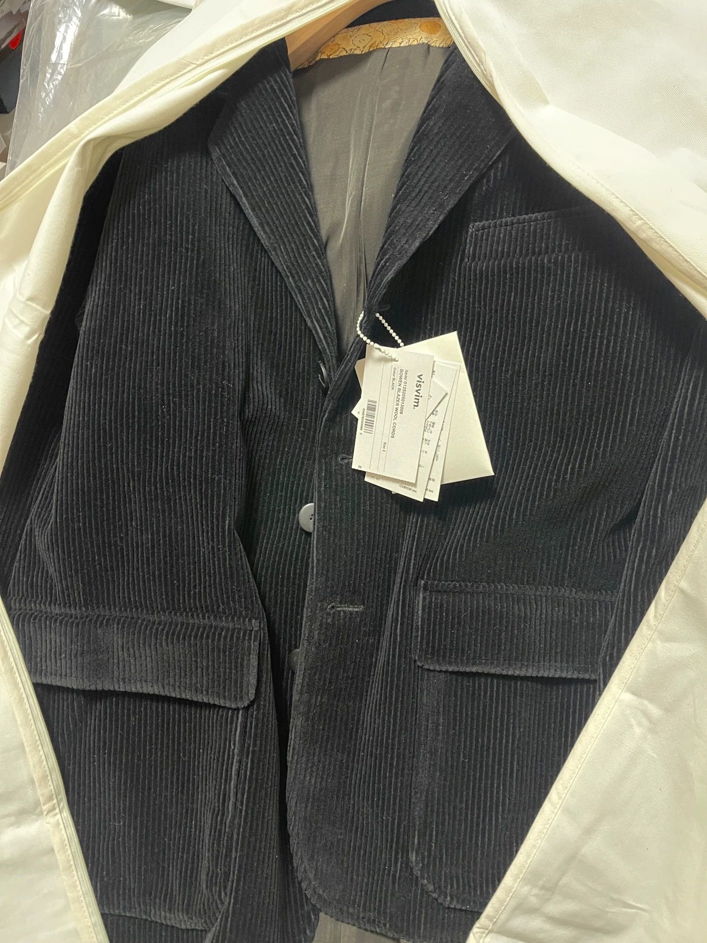 Visvim VISVIM BOWEN BLAZER 25AW Black Corduroy Blazer New Size US M / EU 48-50 / 2 - 3 Thumbnail