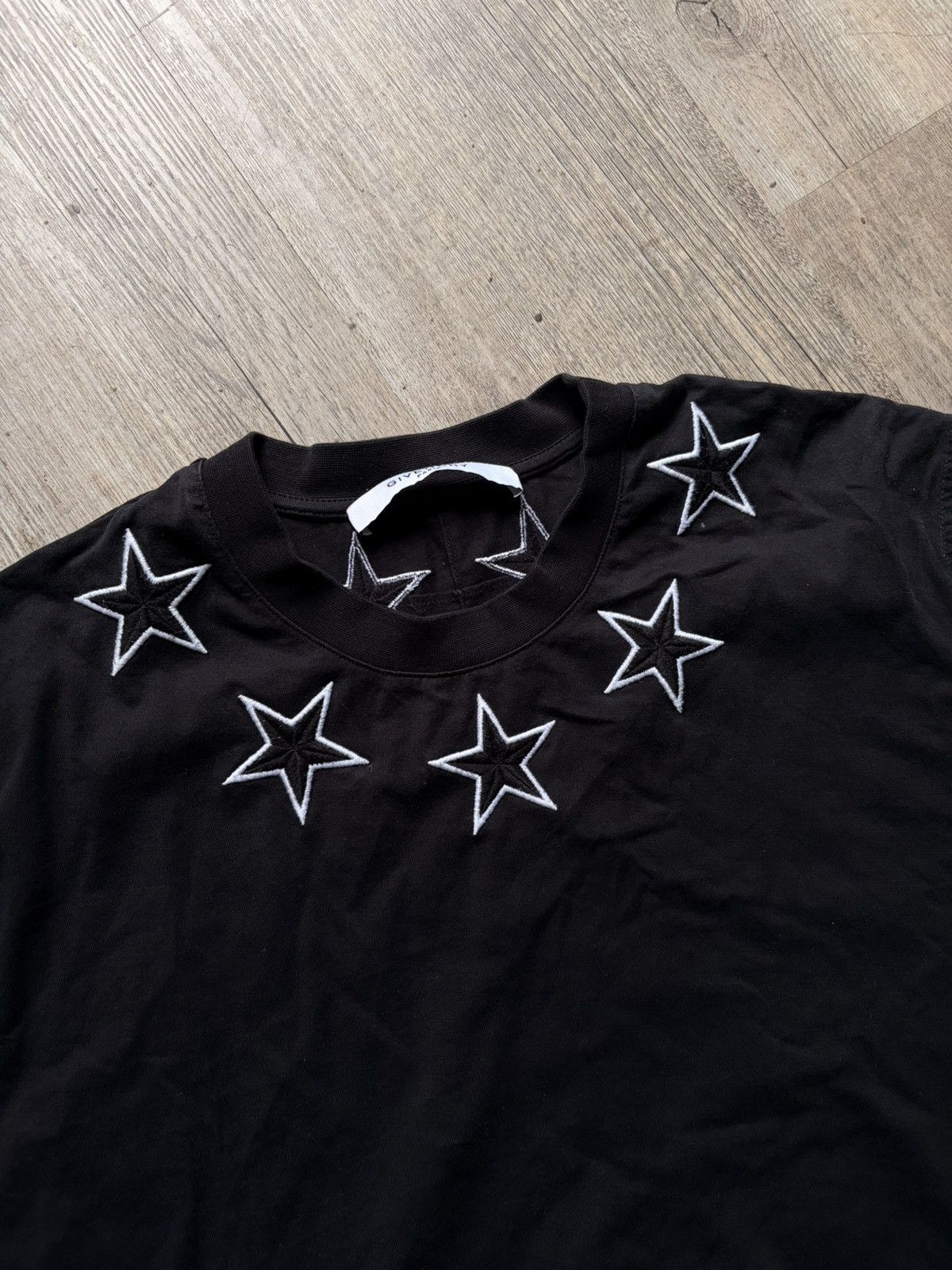 Givenchy Givenchy embroidery star shirt black Size US L / EU 52-54 / 3 - 3 Thumbnail
