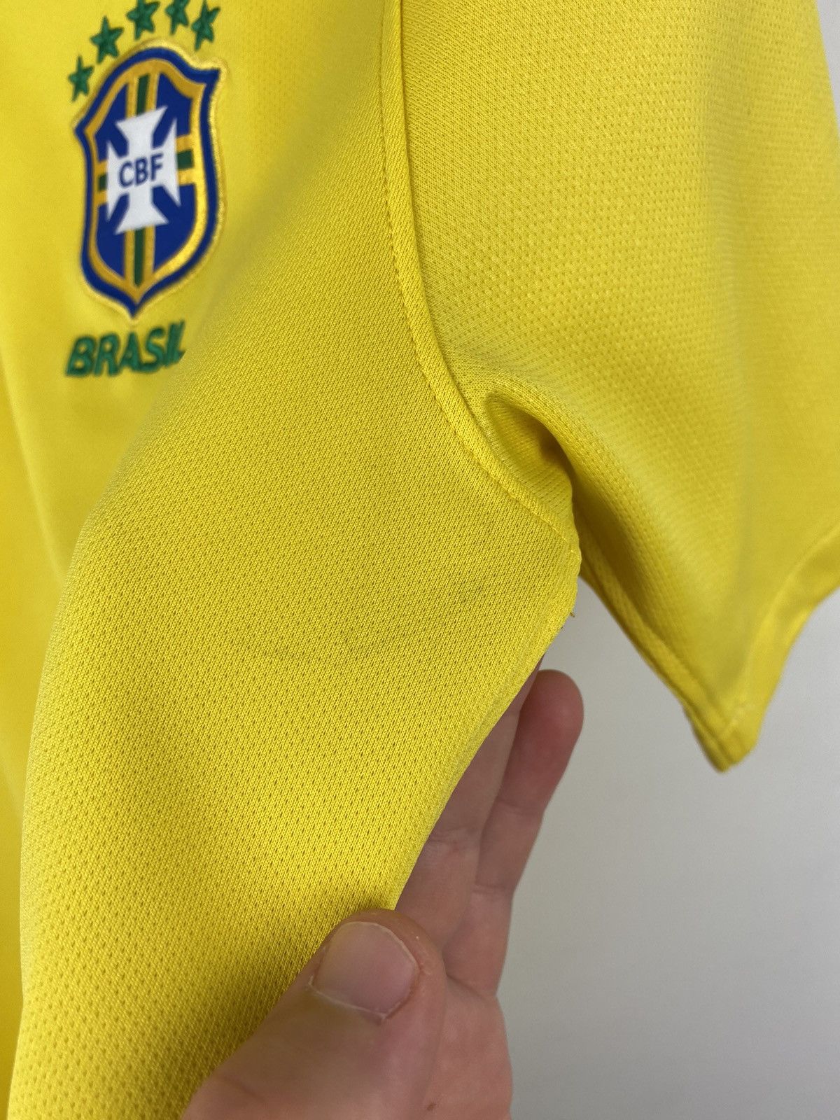 Nike Brazil 2018 2019 Home Soccer Jersey Football Shirt Argentina Size US XS / EU 42 / 0 - 7 Thumbnail