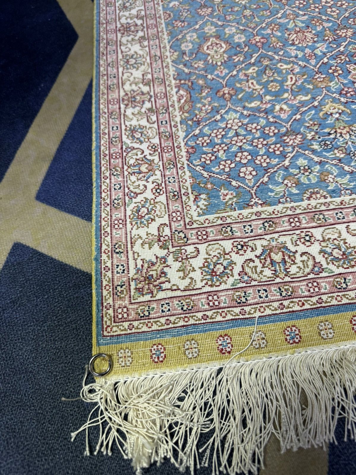 Native HANDMADE KAYSERI SILK RUG 1.5' x 2' TURKIYE CARPET Size ONE SIZE - 8 Thumbnail