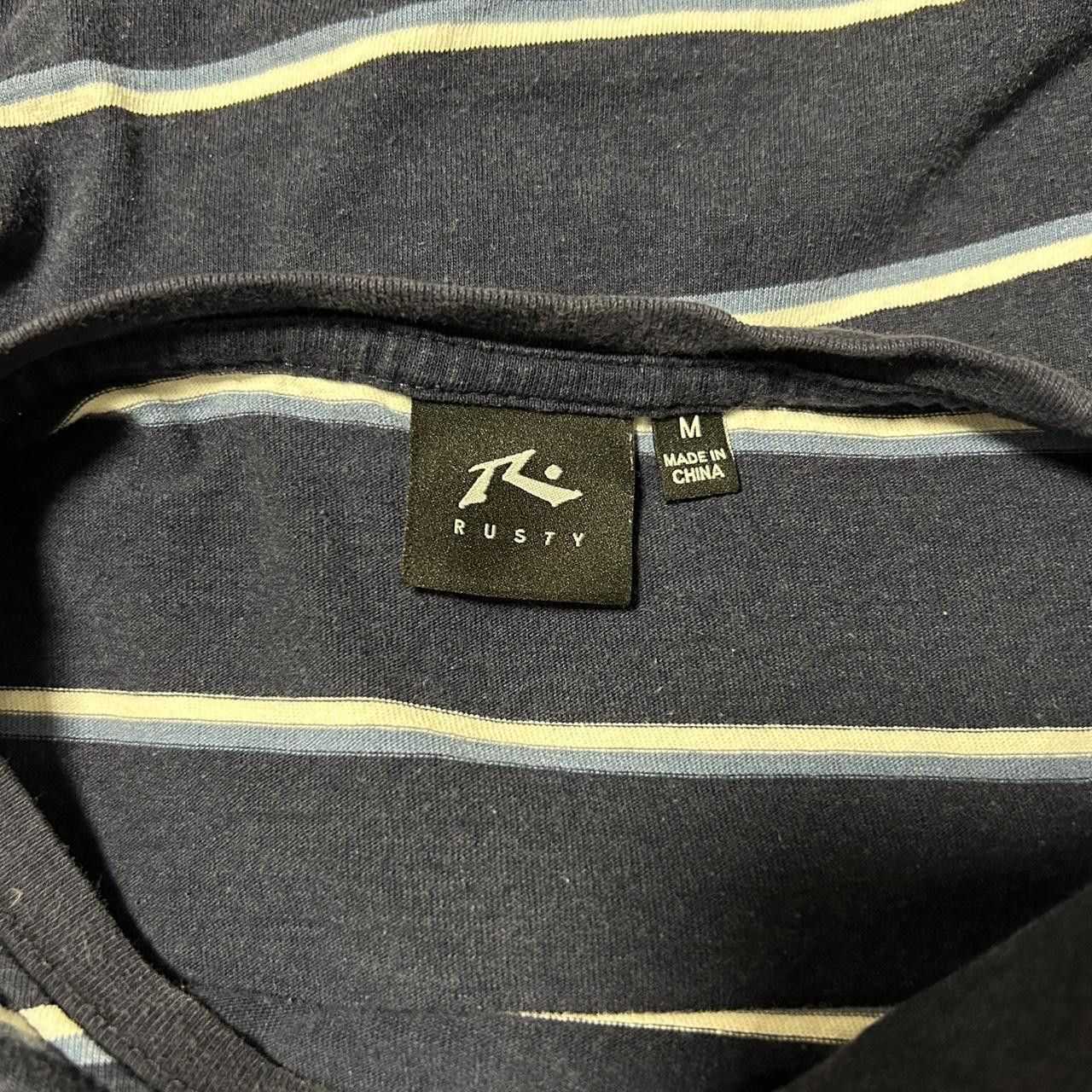 Rusty Rusty Blue Striped Tee - M Size US M / EU 48-50 / 2 - 3 Thumbnail