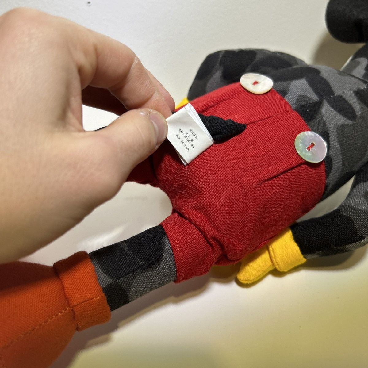 Bape 2008 BAPE X TOKYO DISNEY WORLD EXCLUSIVE MICKEY MOUSE PLUSH Size ONE SIZE - 13 Thumbnail