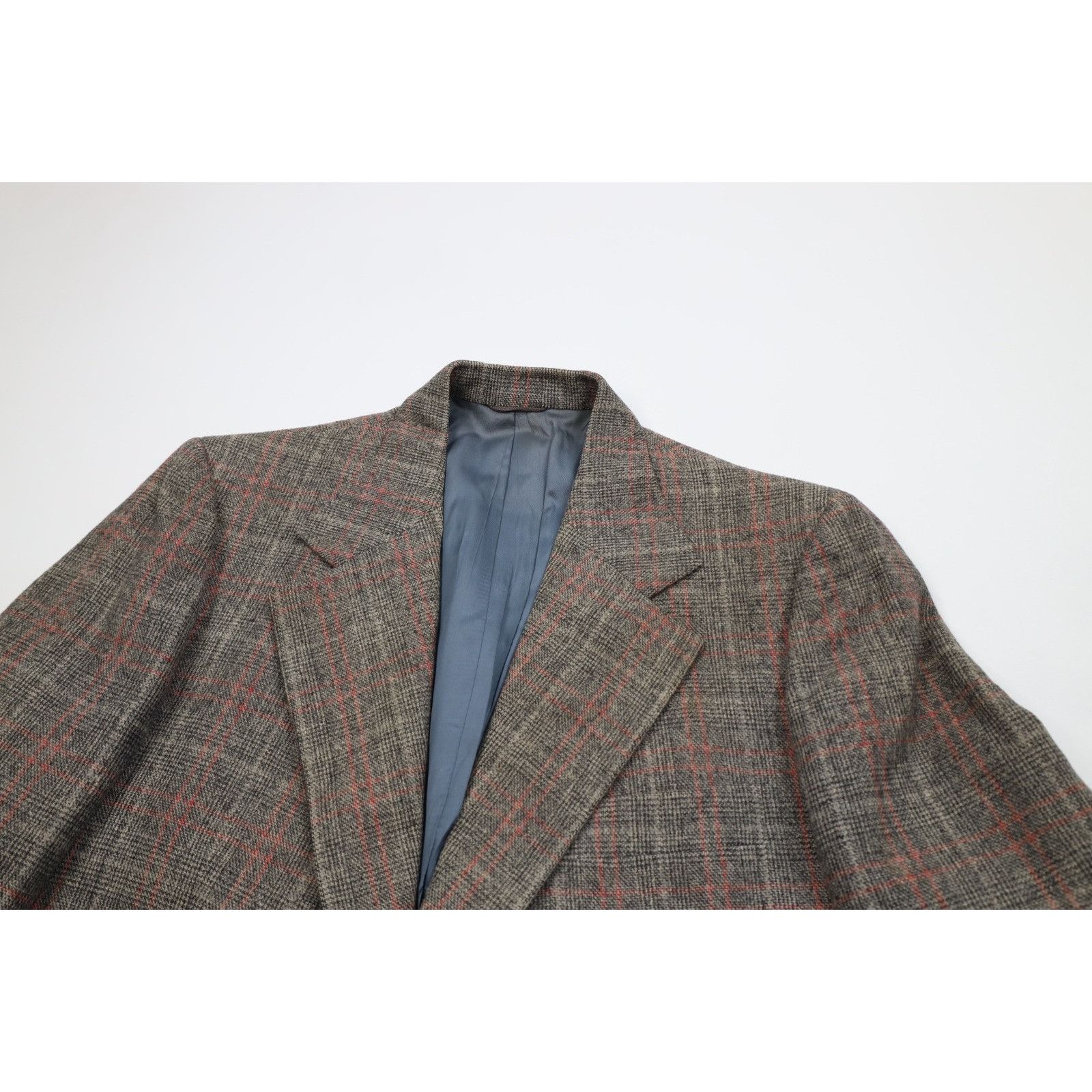 Pierre Cardin Vintage 70s Pierre Cardin 3 Piece Wool Tweed Suit Wedding Size 44R - 3 Thumbnail