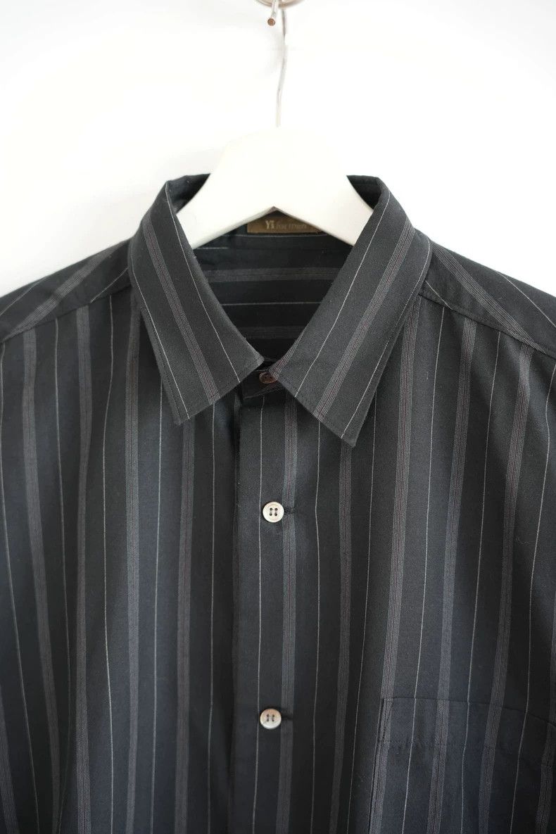 Yohji Yamamoto Yohji Yamamoto size os 95aw black and grey striped volumin Size US M / EU 48-50 / 2 - 3 Thumbnail