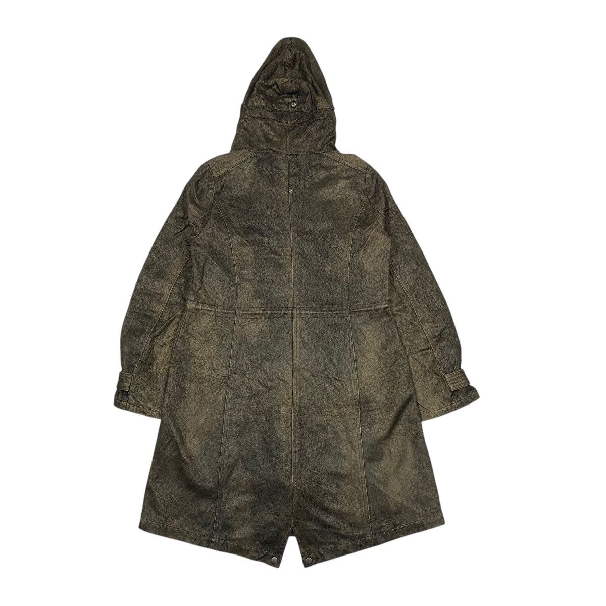 If Six Was Nine Tornado Mart Suede Fishtail Parka Jacket Size US L / EU 52-54 / 3 - 3 Thumbnail
