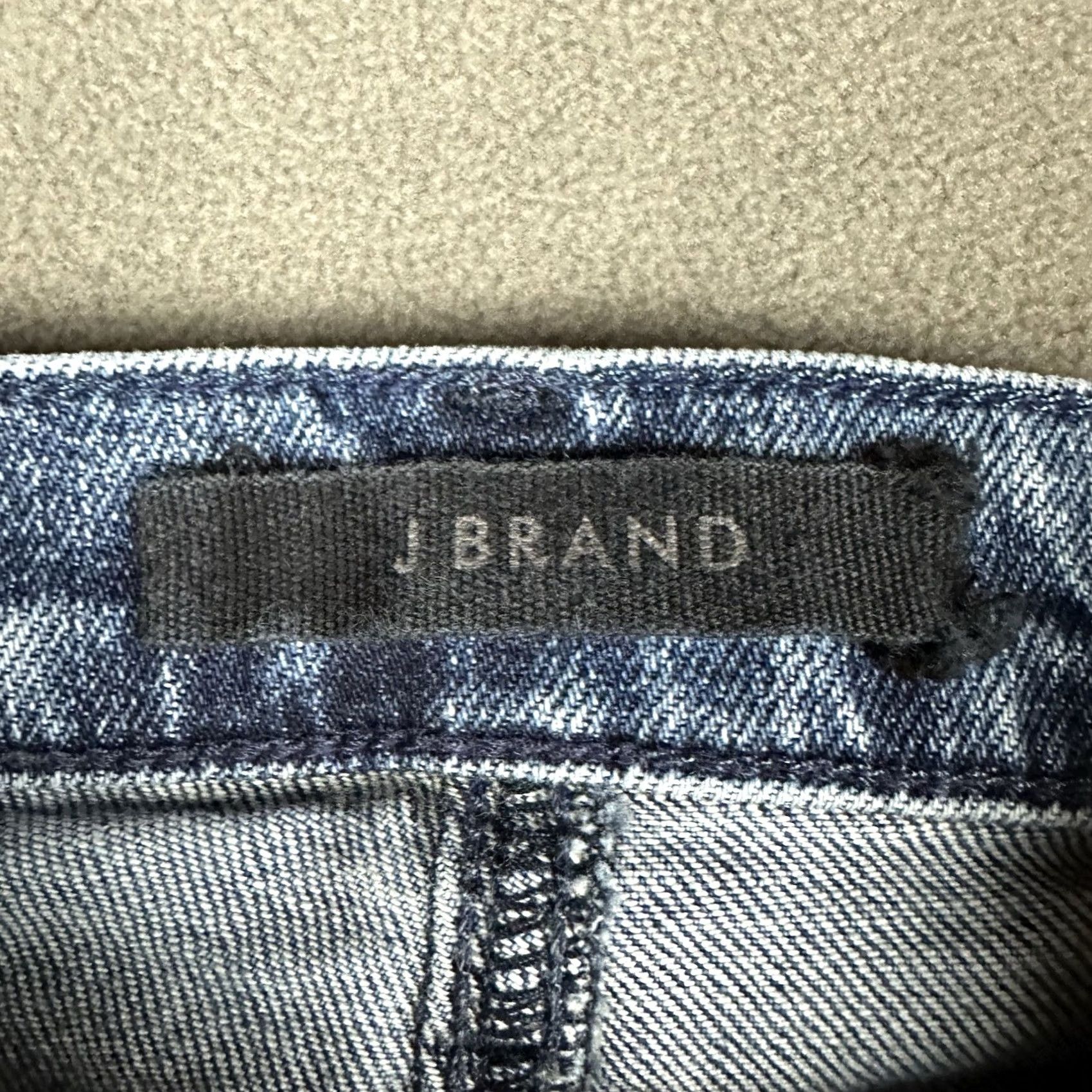 J Brand J Brand Jeans Women's 26 Blue Denim Jules Amica Straight Fit High Rise EUC Jeans Size 26" / US 2 / IT 38 - 7 Thumbnail