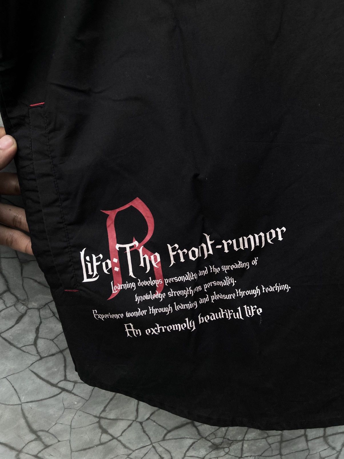 Beauty Beast × If Six Was Nine × Le Grande Bleu (L.G.B.) Beaumont Carr Poem Vkei Harajuku Punk Rock Gothic Bondage Size US M / EU 48-50 / 2 - 3 Thumbnail