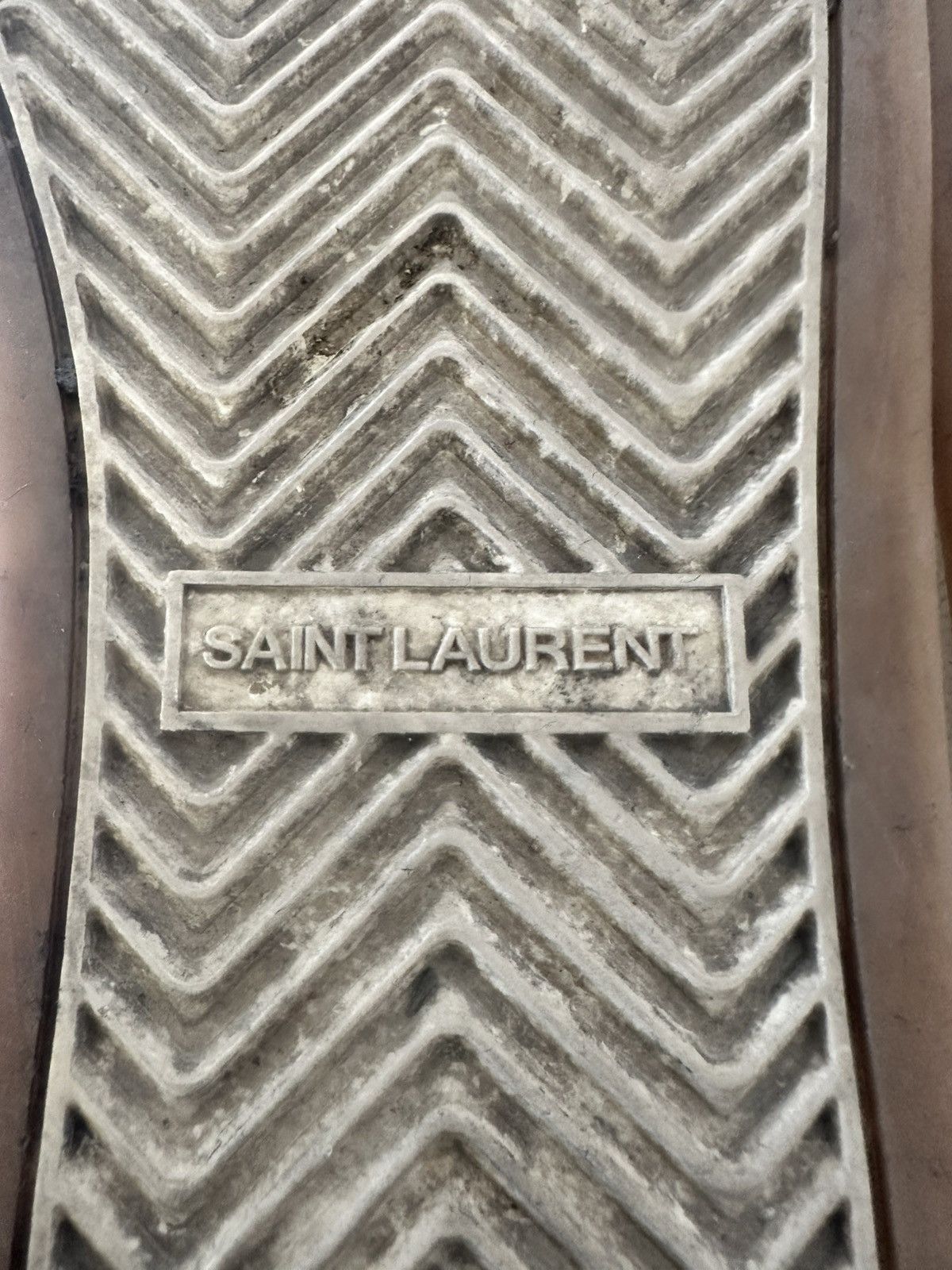 Saint Laurent Paris Saint Laurent White Leather SL/61 Sneakers Size 42.5 EU Size US 9.5 / EU 42-43 - 6 Thumbnail