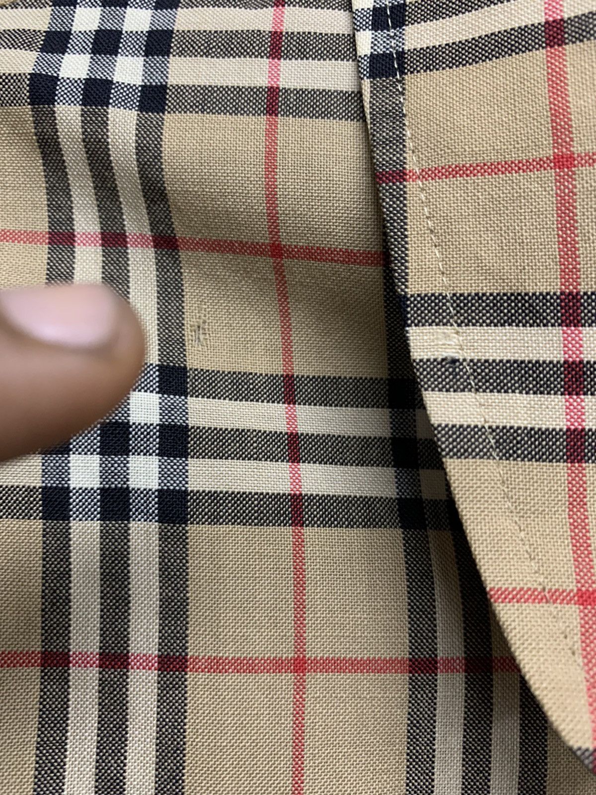 Burberry × Japanese Brand × Vintage VINTAGE BURBERRY NOVACHECK WOOL BUTTON UP SHIRT Size US M / EU 48-50 / 2 - 5 Thumbnail