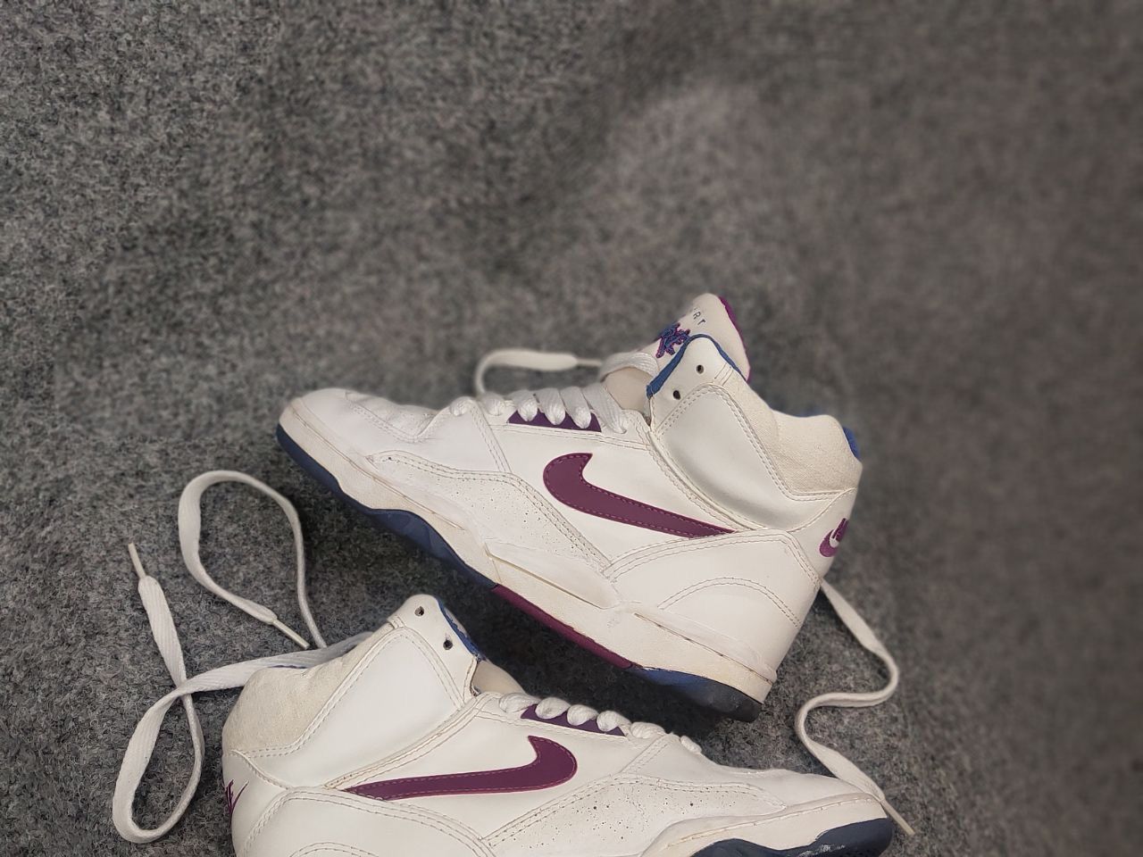 Nike Rare Vintage Original 90's Nike court flare Hi top sneakers Size US 8 / IT 38 - 3 Thumbnail